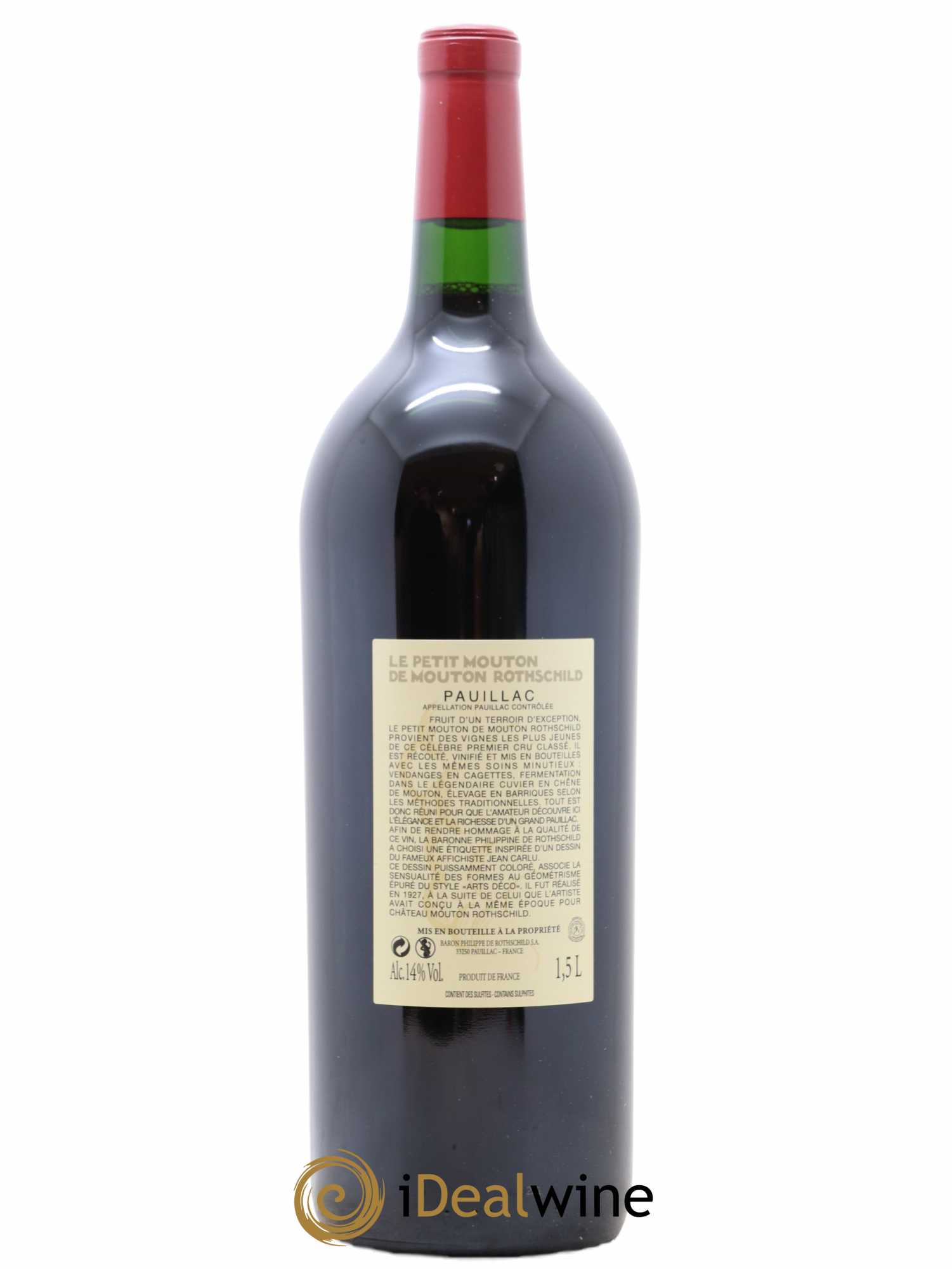 Petit Mouton Second Vin 2018 - Lot de 1 magnum - 1
