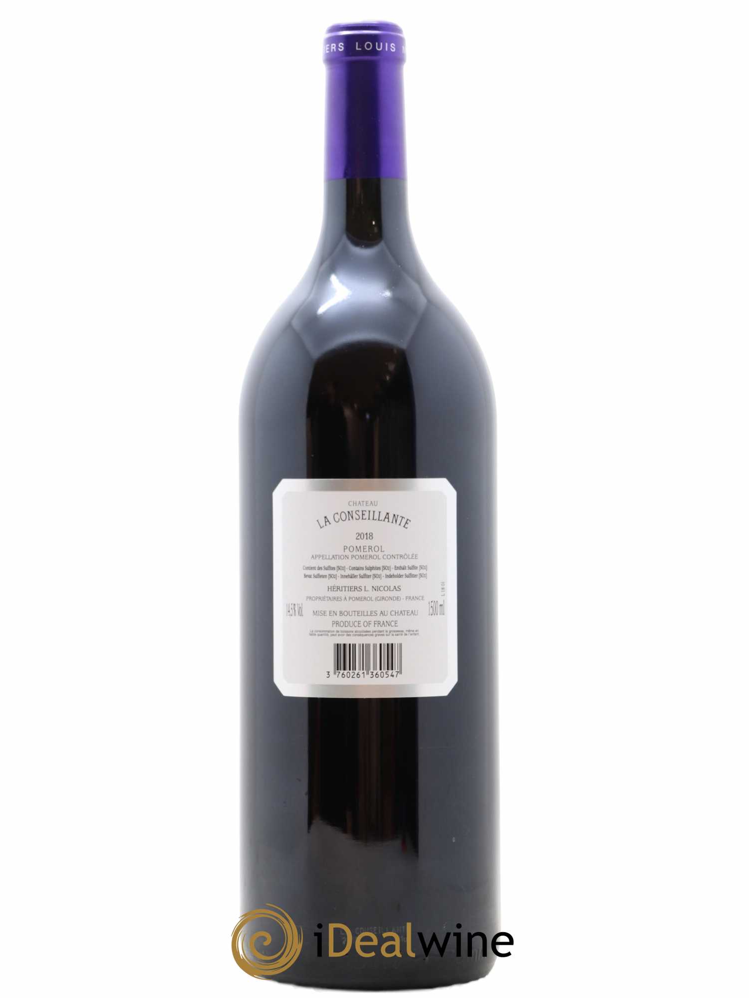 Château la Conseillante 2018 - Lot de 1 magnum - 1