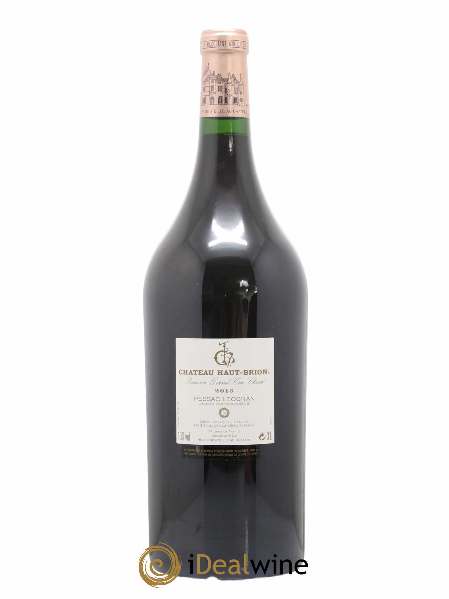 Château Haut Brion 1er Grand Cru Classé 2013 - Lot de 1 double magnum - 1