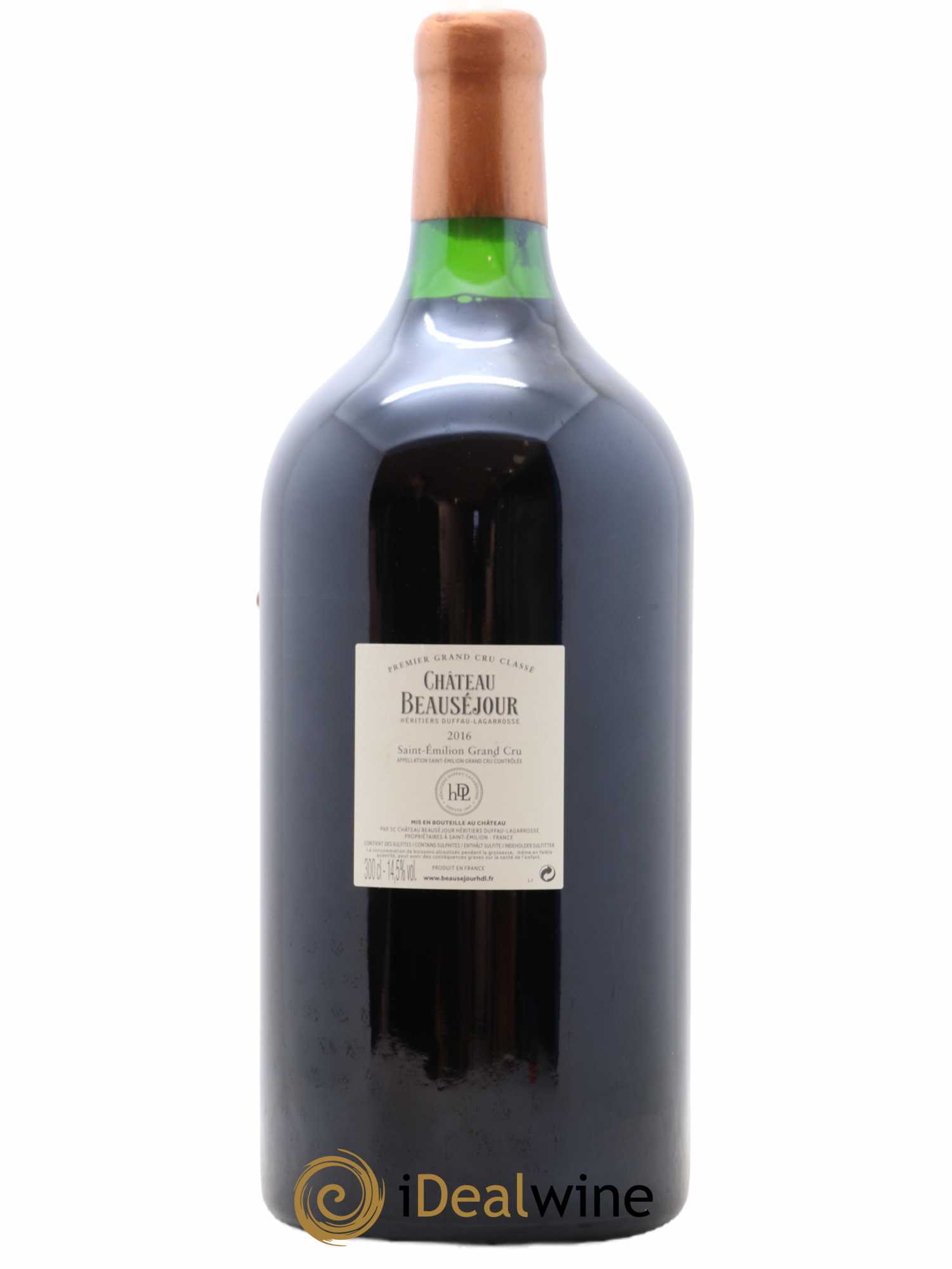 Château Beauséjour (Duffau-Lagarrosse) 1er Grand Cru Classé B 2016 - Lot de 1 double magnum - 1