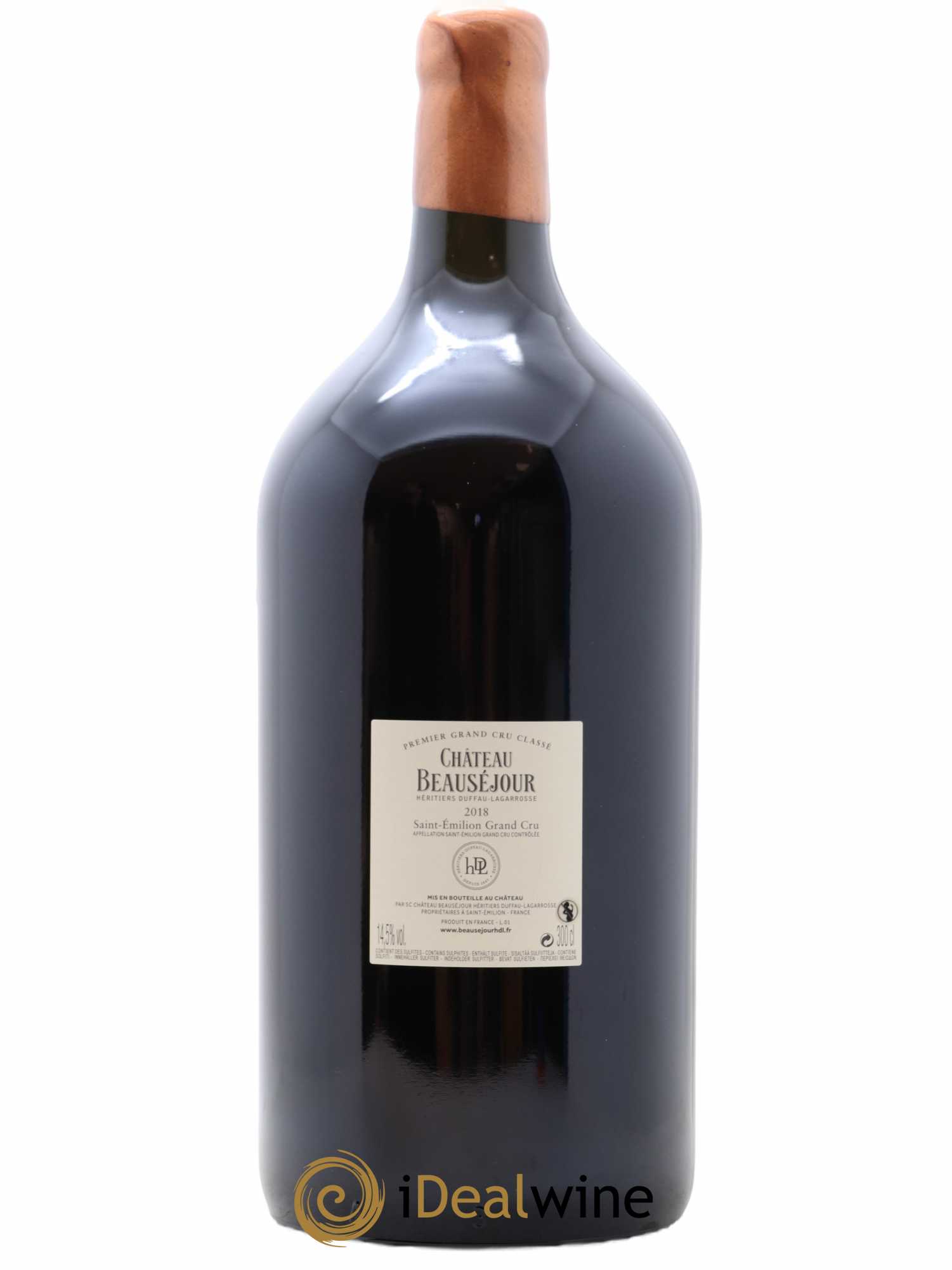 Château Beauséjour (Duffau-Lagarrosse) 1er Grand Cru Classé B 2018 - Lot de 1 double magnum - 1