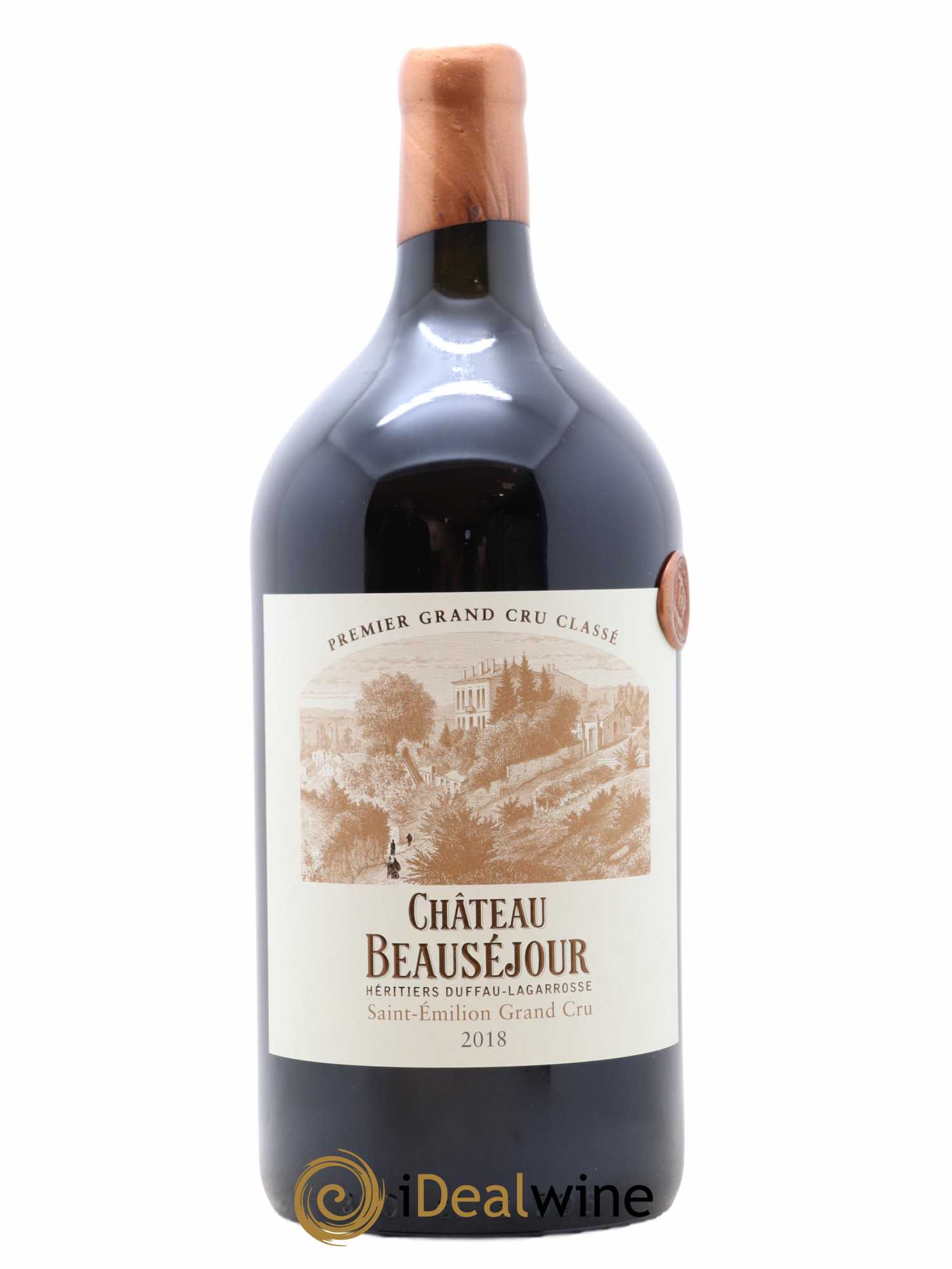 Château Beauséjour (Duffau-Lagarrosse) 1er Grand Cru Classé B 2018 - Lot de 1 double magnum - 0