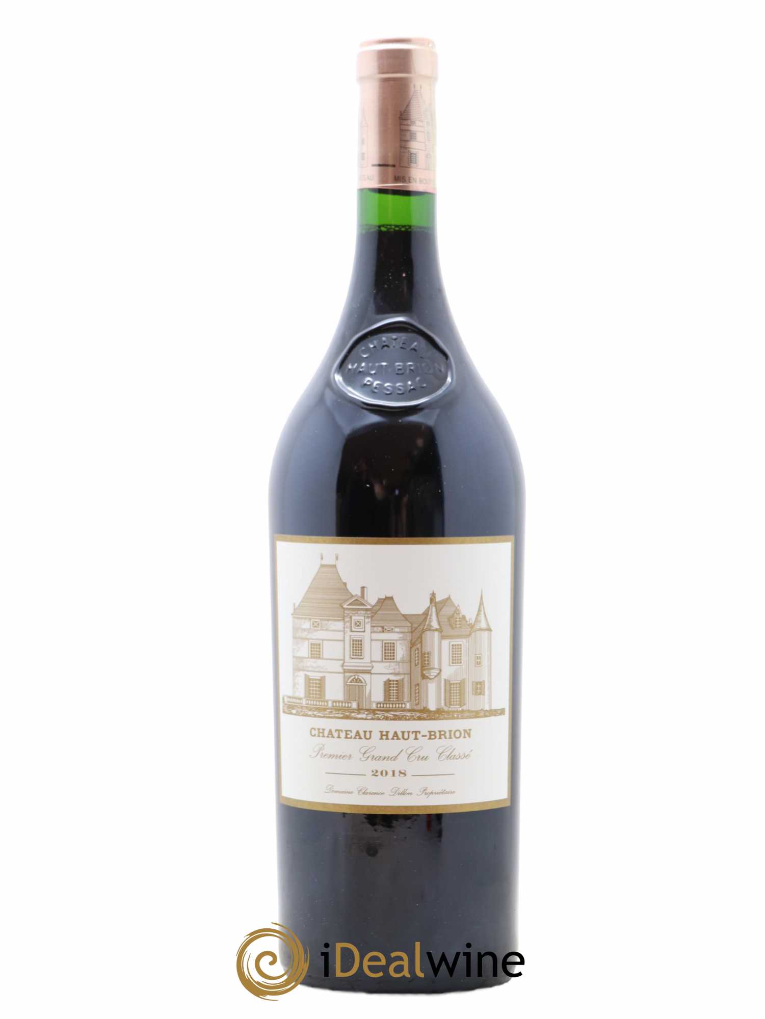 Château Haut Brion 1er Grand Cru Classé 2018 - Lot de 1 magnum - 0