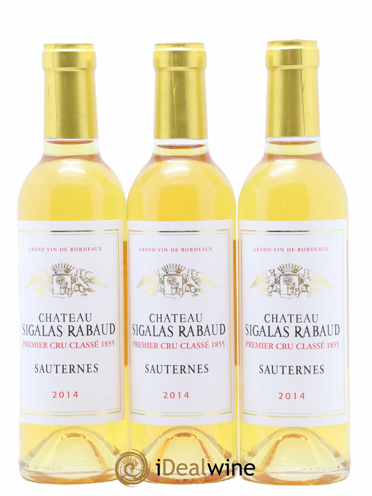 Château Sigalas Rabaud 1er Grand Cru Classé 2014 - Lotto di 12 mezze bottiglie - 2