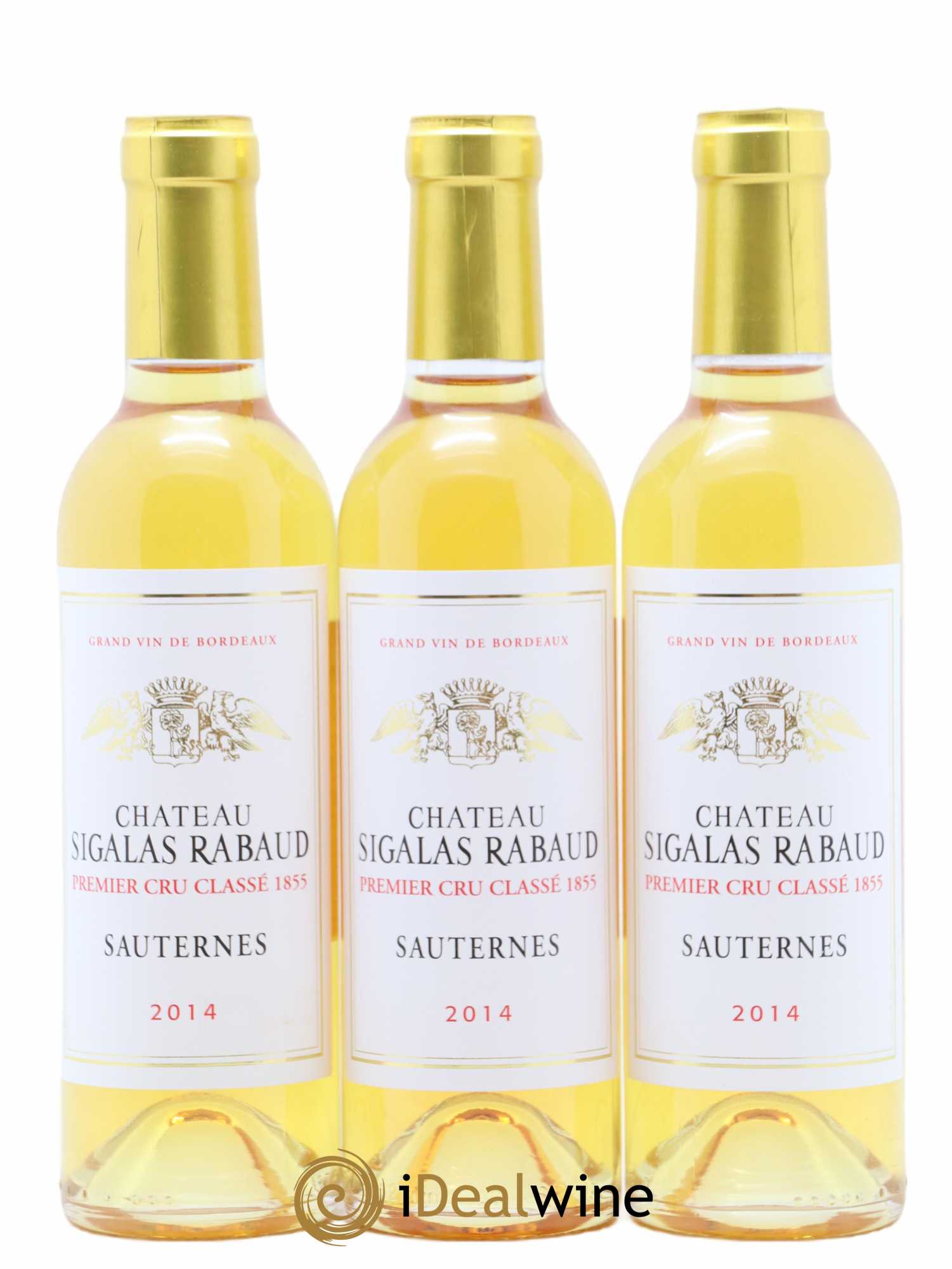 Château Sigalas Rabaud 1er Grand Cru Classé 2014 - Lotto di 12 mezze bottiglie - 4