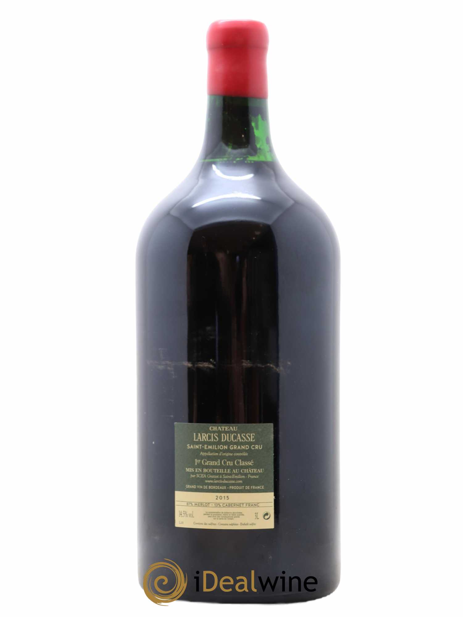 Château Larcis Ducasse 1er Grand Cru Classé B 2015 - Lot de 1 double magnum - 1