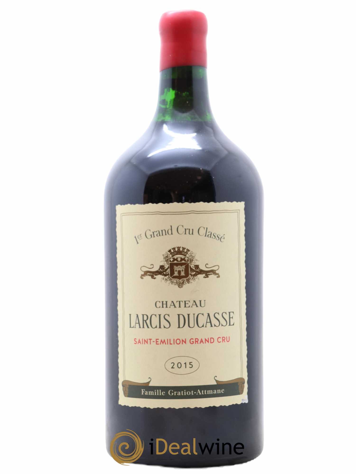 Château Larcis Ducasse 1er Grand Cru Classé B 2015 - Lot de 1 double magnum - 0