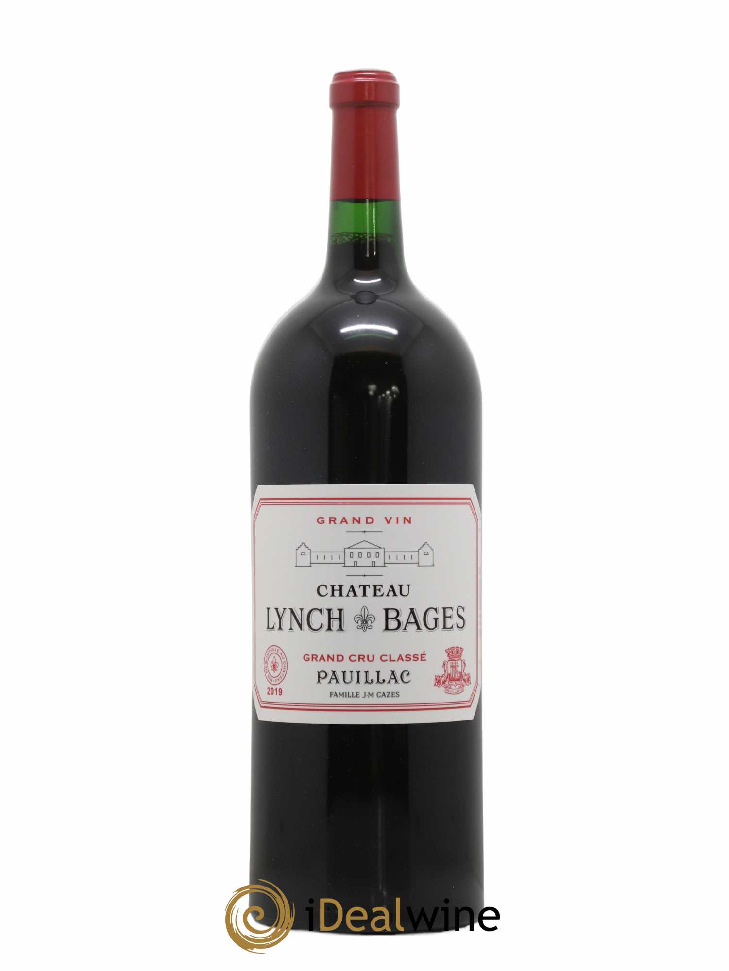 Château Lynch Bages 5ème Grand Cru Classé 2019 - Lot de 1 magnum - 0