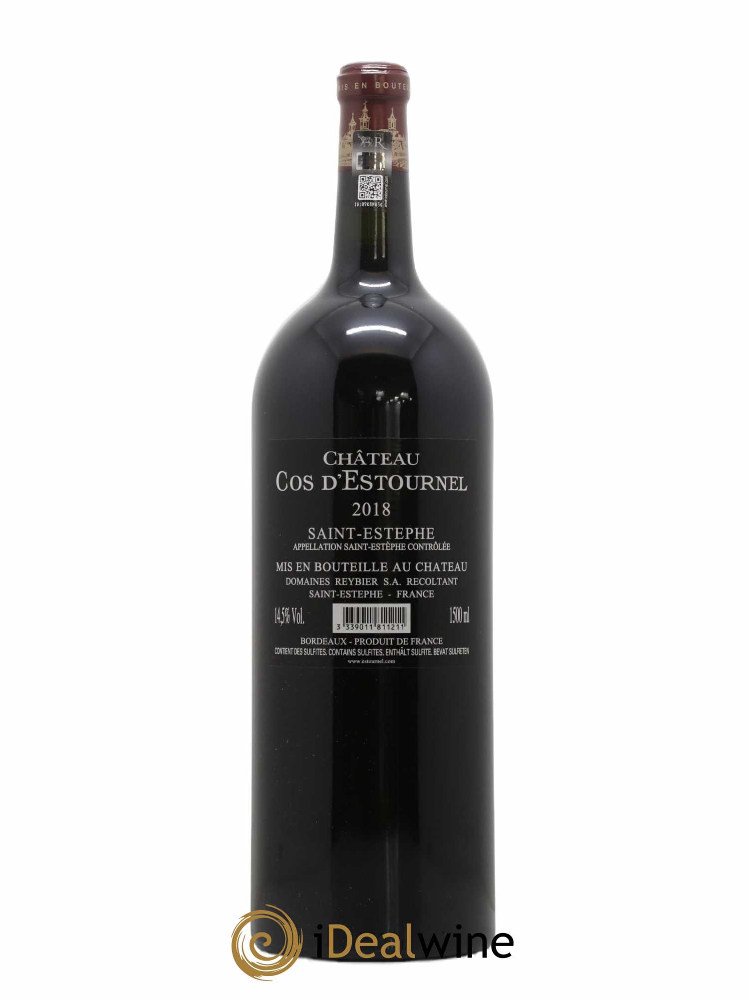 Cos d'Estournel 2ème Grand Cru Classé 2018 - Lot de 1 magnum - 1