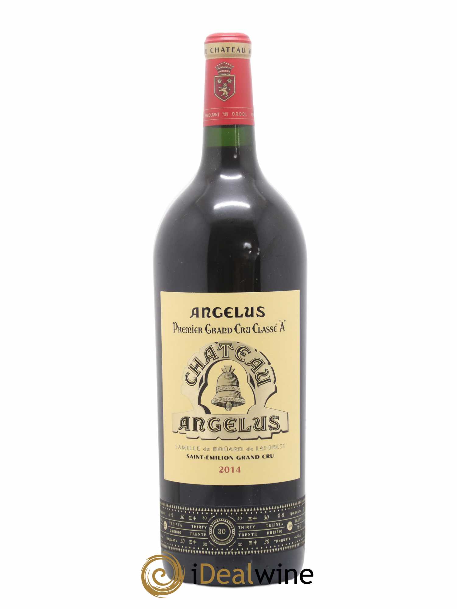 Château Angélus 1er Grand Cru Classé A 2014 - Lot de 1 magnum - 0