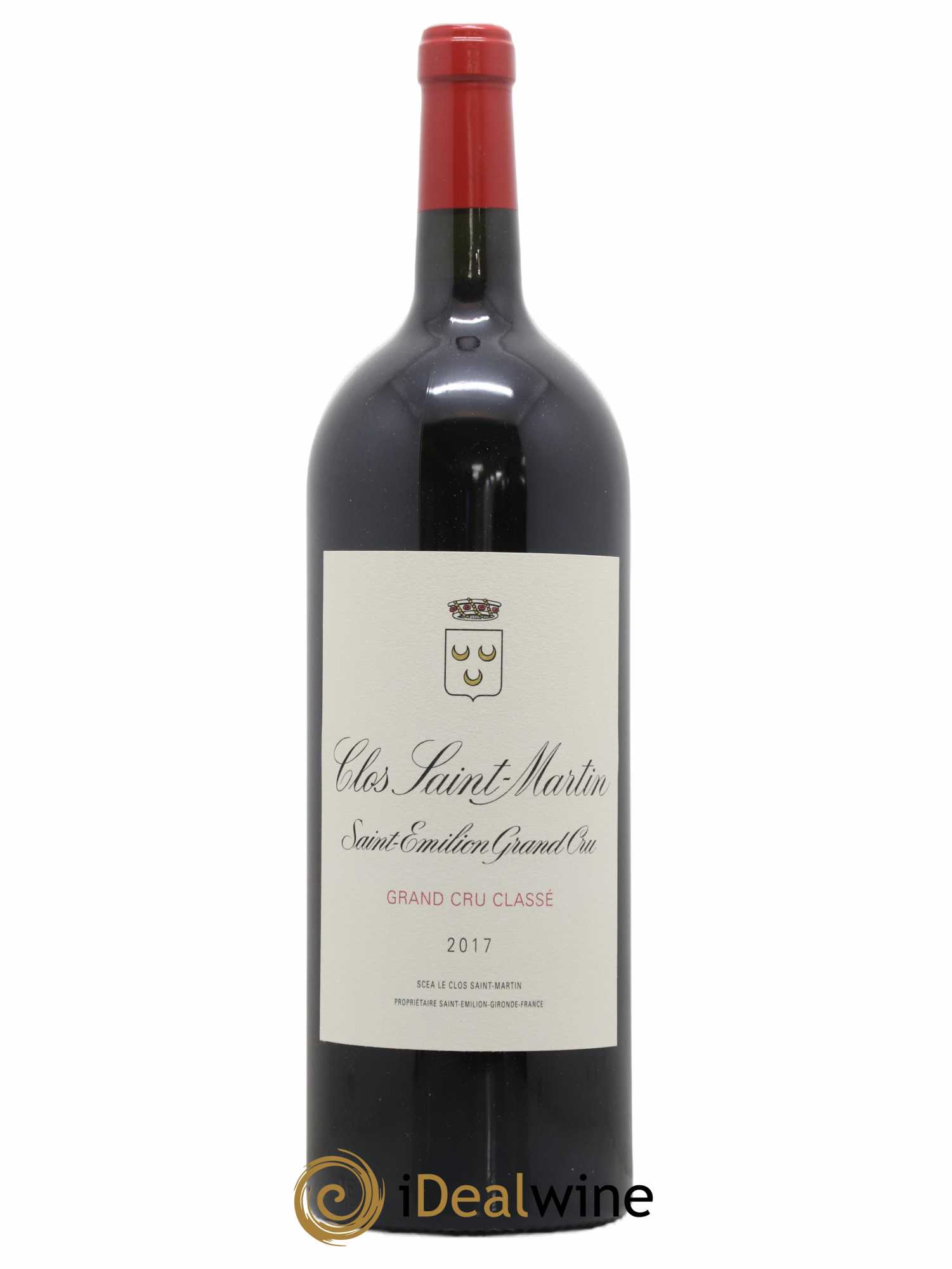 Clos Saint Martin Grand Cru Classé 2017 - Lot de 1 magnum - 0