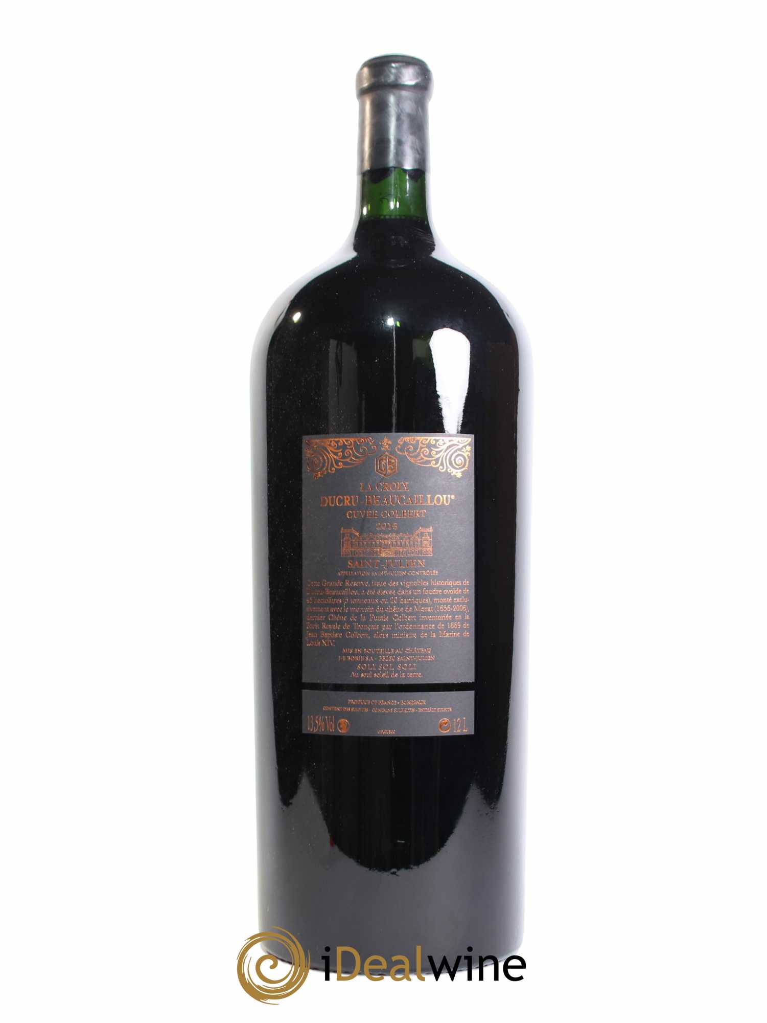 La Croix de Beaucaillou Second Vin Cuvée Colbert 2016 - Lot of 1 Balthazar - 1