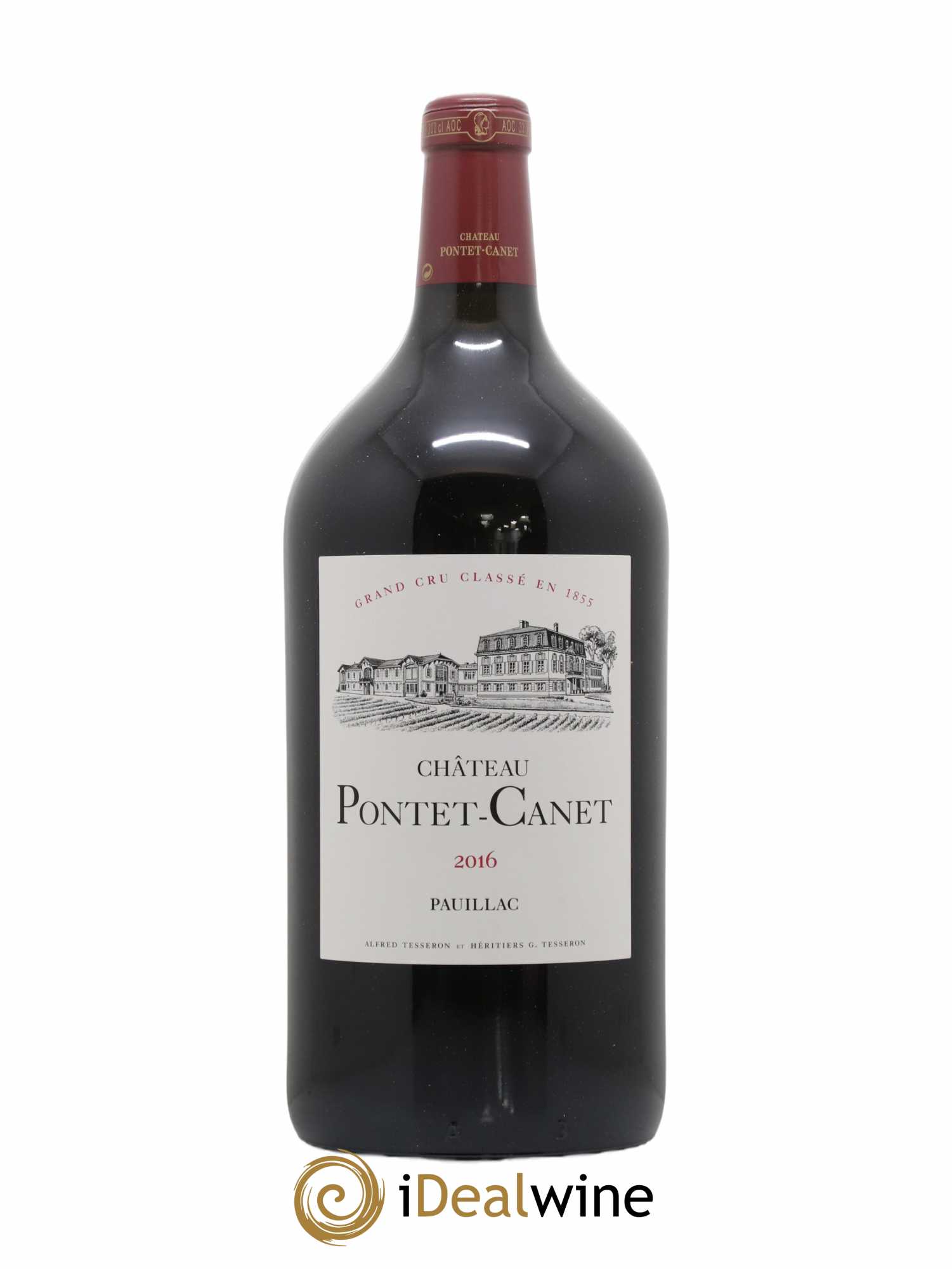 Château Pontet Canet 5ème Grand Cru Classé 2016 - Lot de 1 double magnum - 0