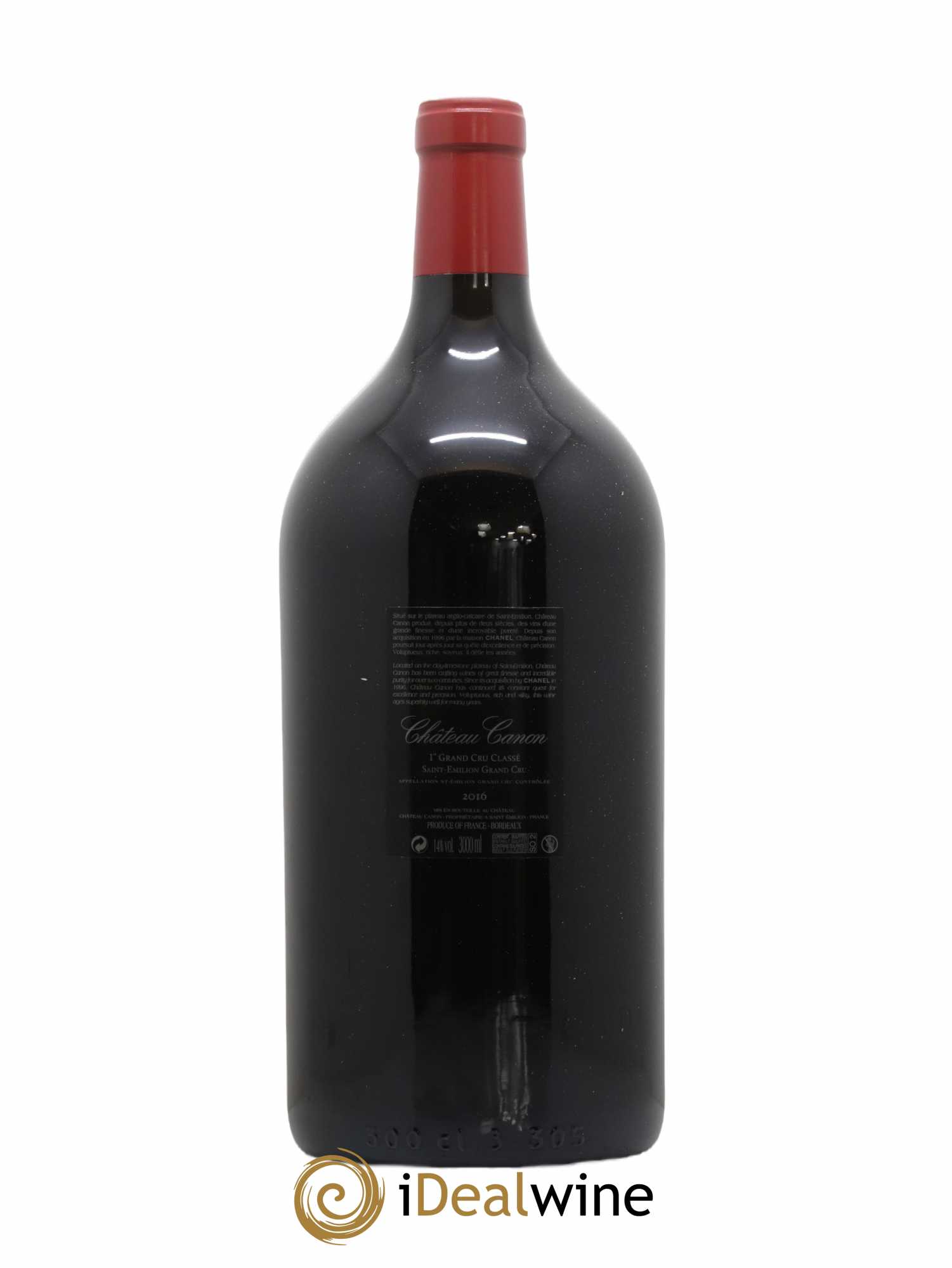 Château Canon 1er Grand Cru Classé B 2016 - Lot de 1 double magnum - 1