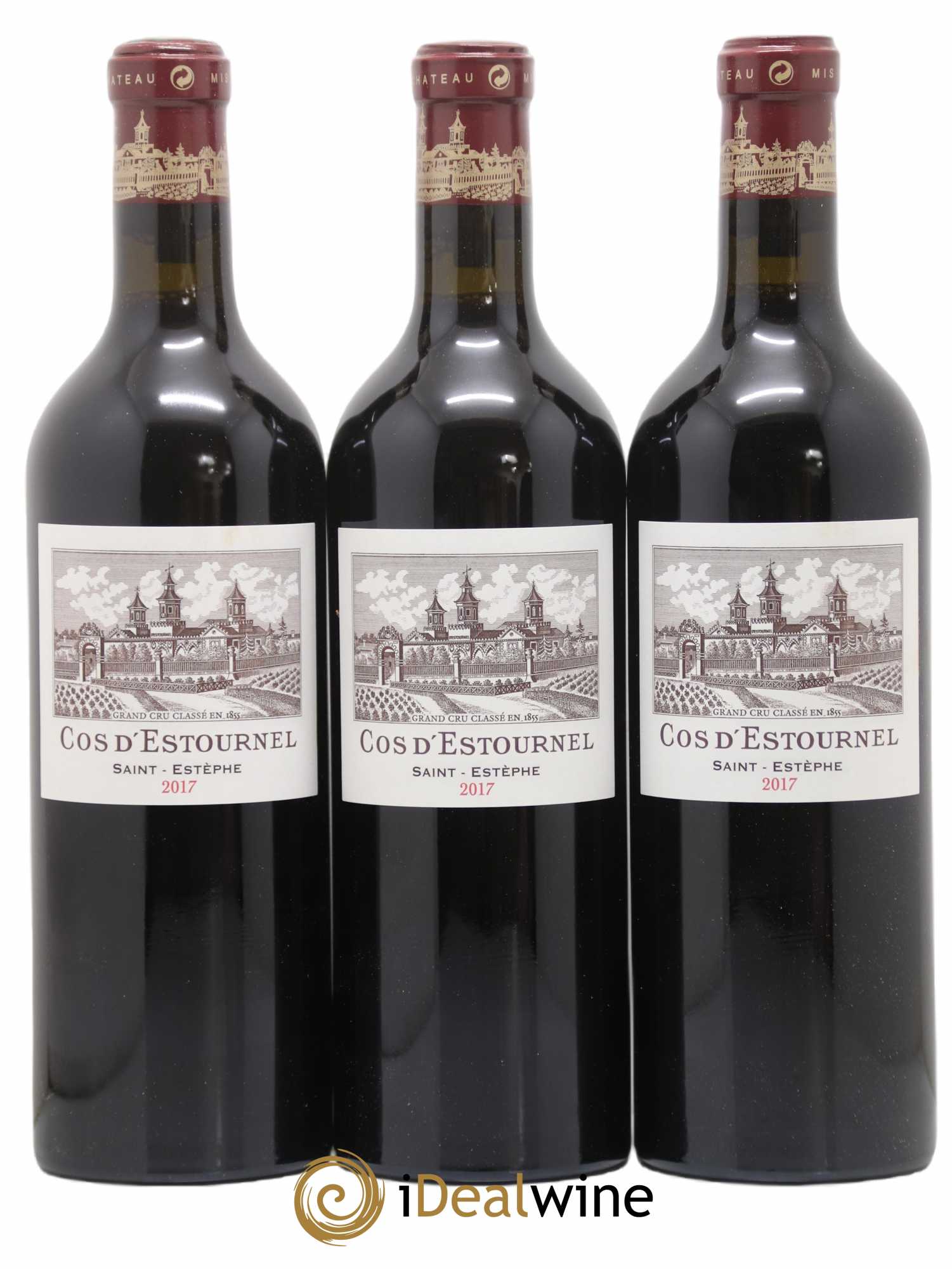 Cos d'Estournel 2ème Grand Cru Classé 2017 - Lot de 6 bouteilles - 1