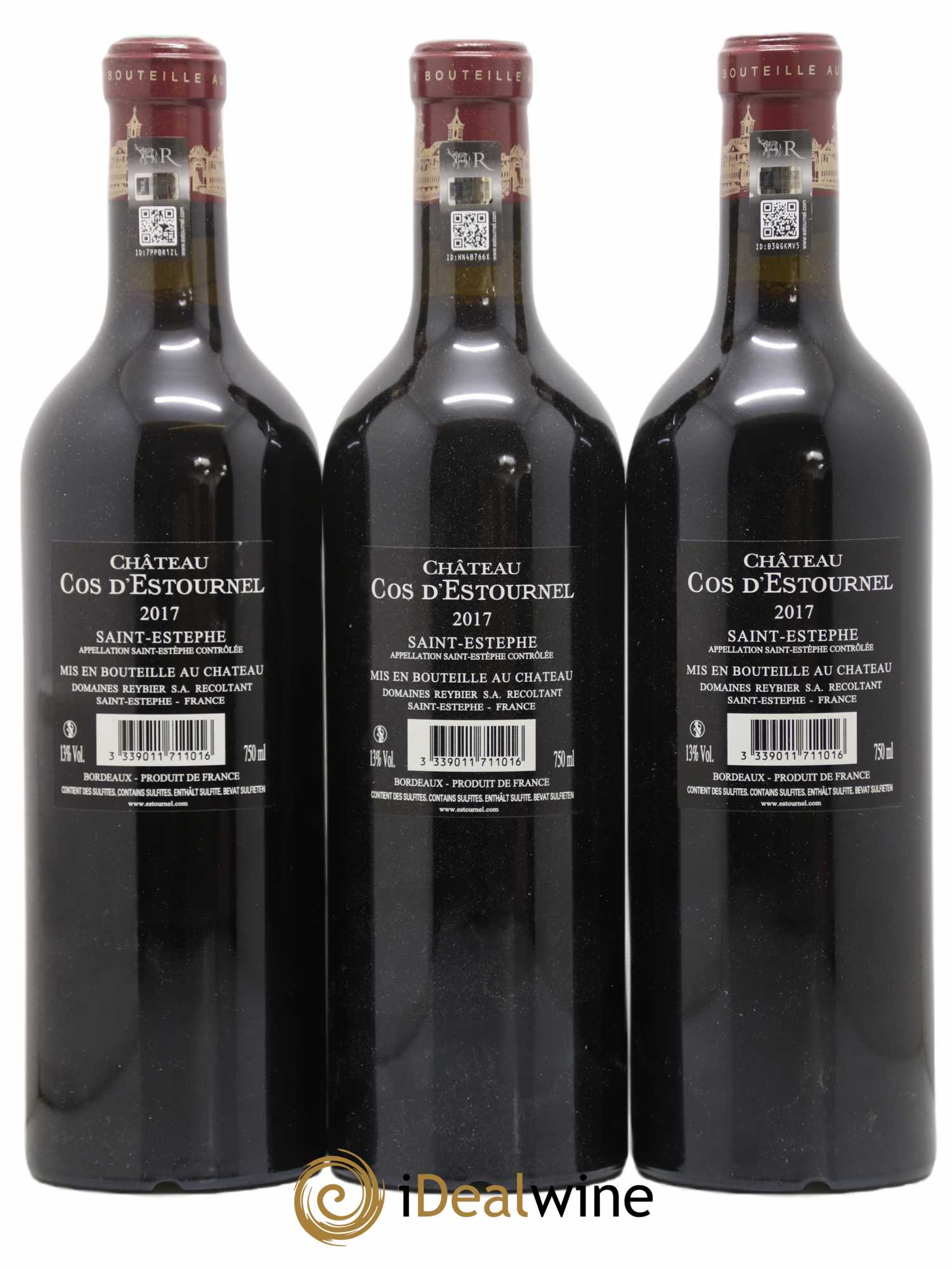 Cos d'Estournel 2ème Grand Cru Classé 2017 - Lot de 6 bouteilles - 2