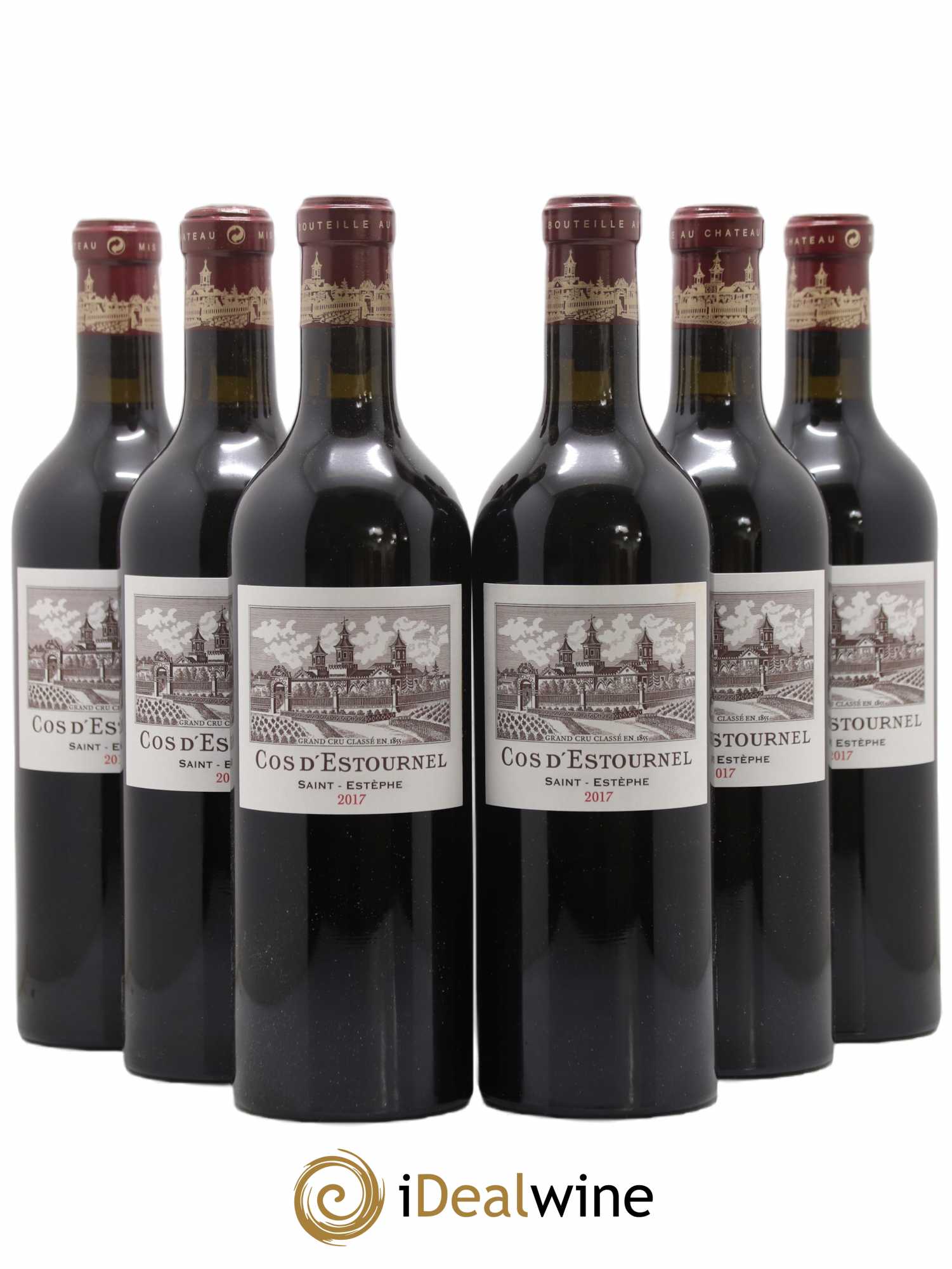 Cos d'Estournel 2ème Grand Cru Classé 2017 - Lot de 6 bouteilles - 0