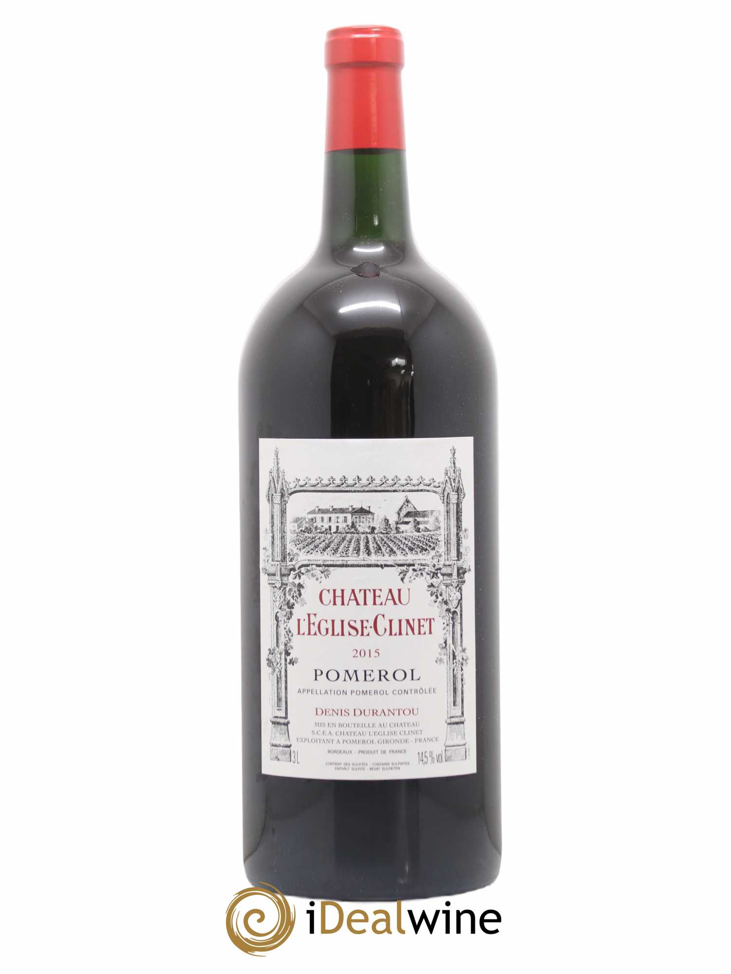 Château l' Église Clinet 2015 - Lot de 1 double magnum - 0