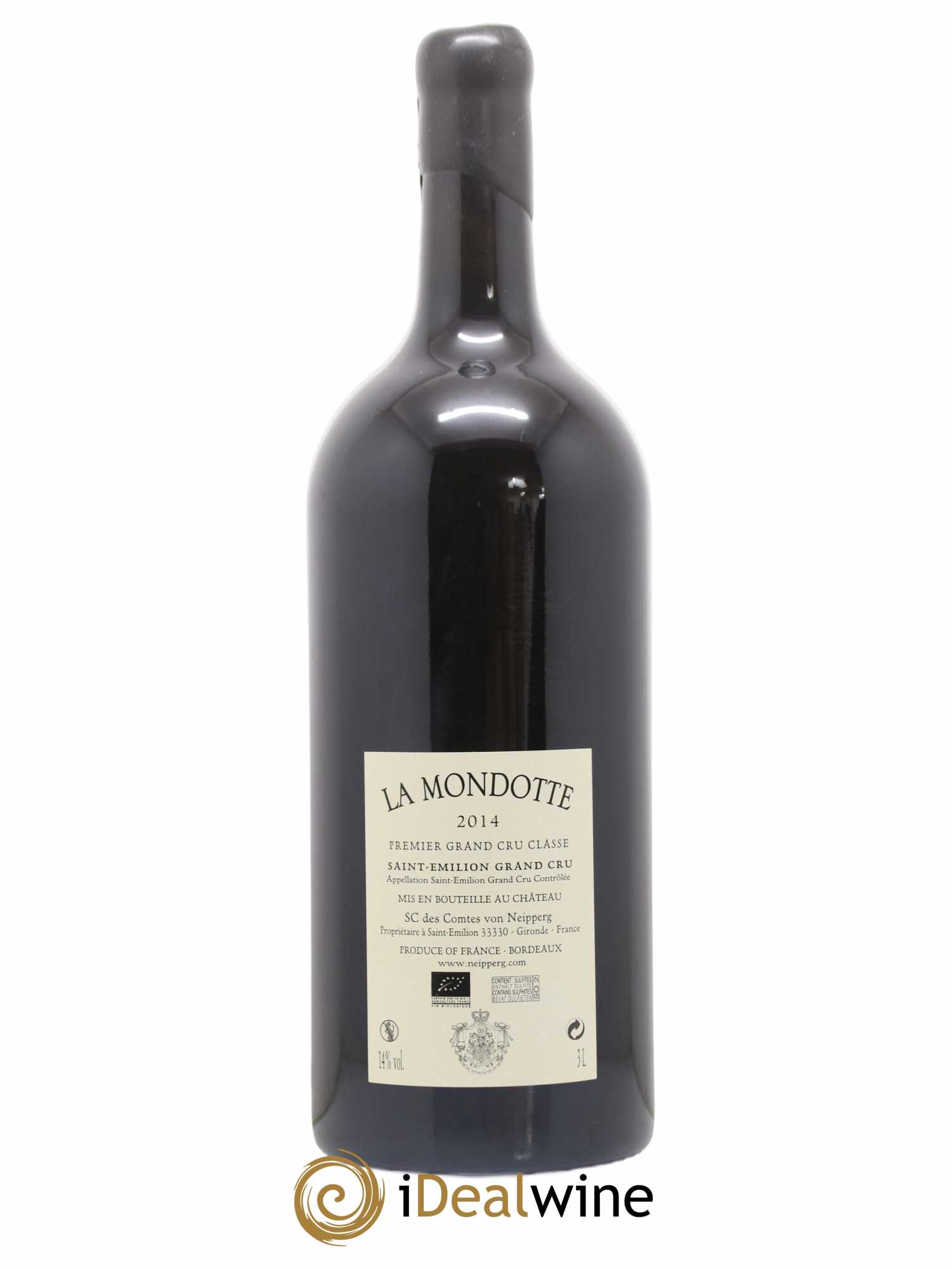 La Mondotte 1er Grand Cru Classé B depuis 2012 2014 - Lot de 1 double magnum - 1