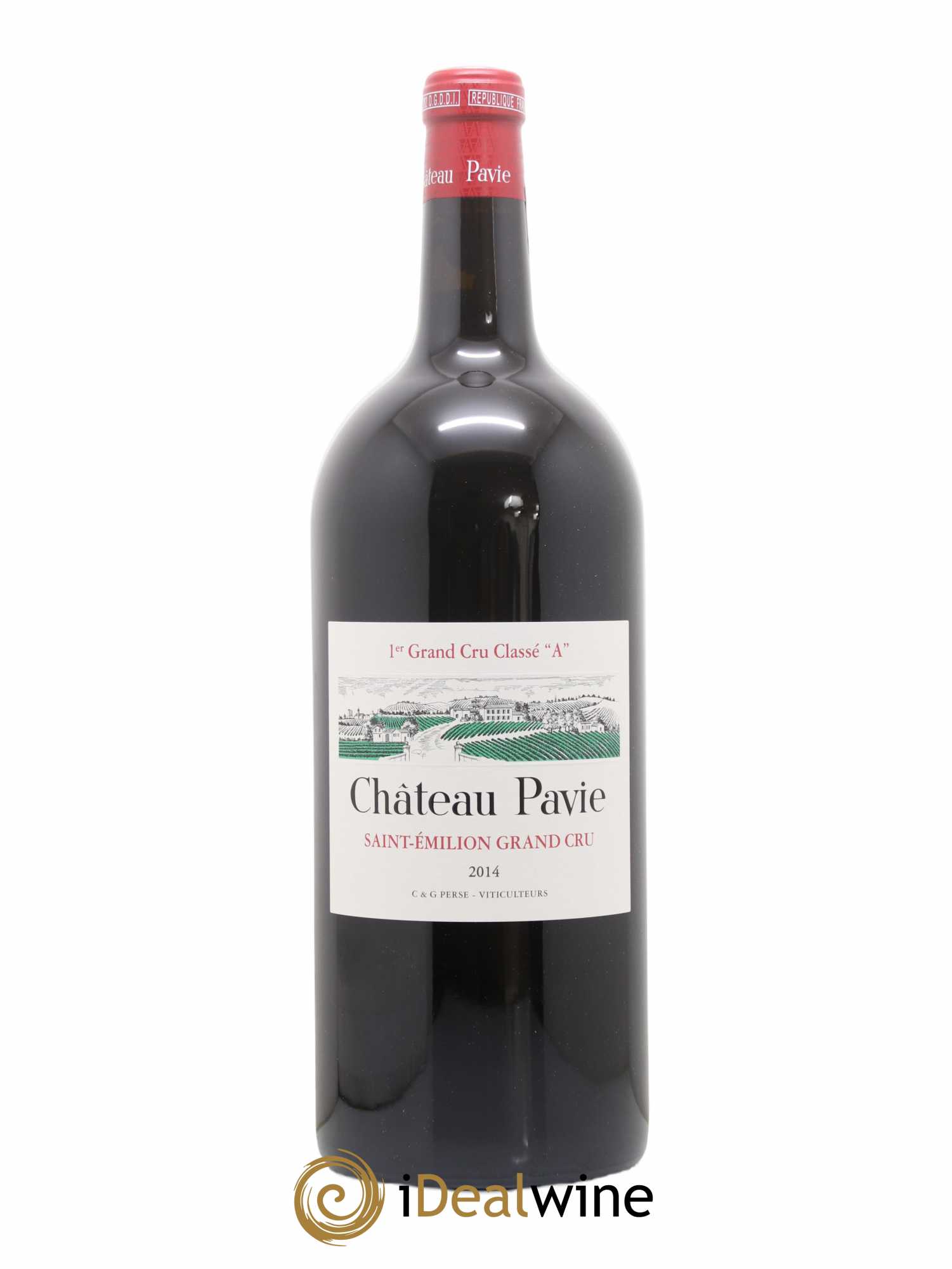 Château Pavie 1er Grand Cru Classé A 2014 - Lot de 1 double magnum - 0