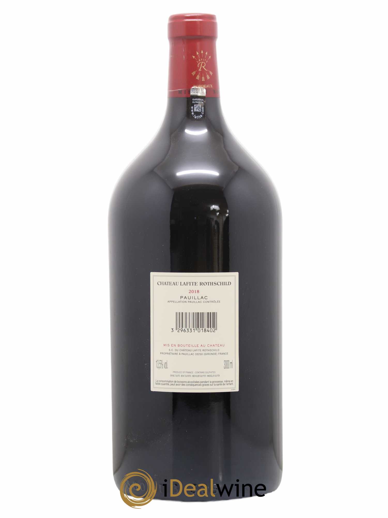 Château Lafite Rothschild 1er Grand Cru Classé 2018 - Lot of 1 double magnum - 1