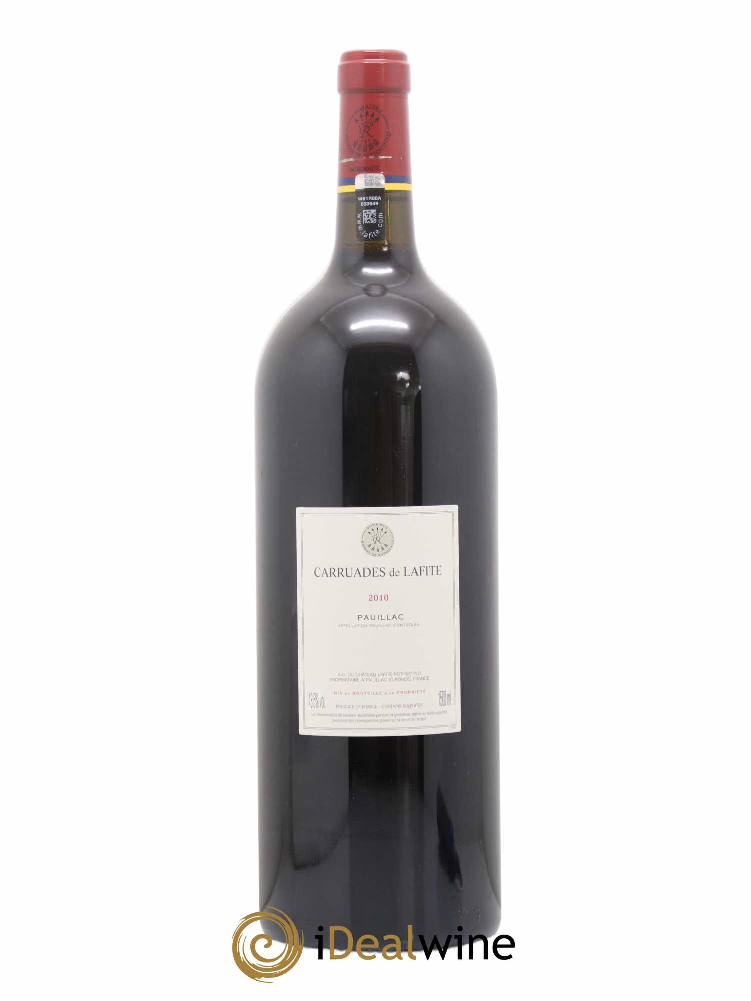 Carruades de Lafite Rothschild Second Vin 2010 - Lot de 1 magnum - 1