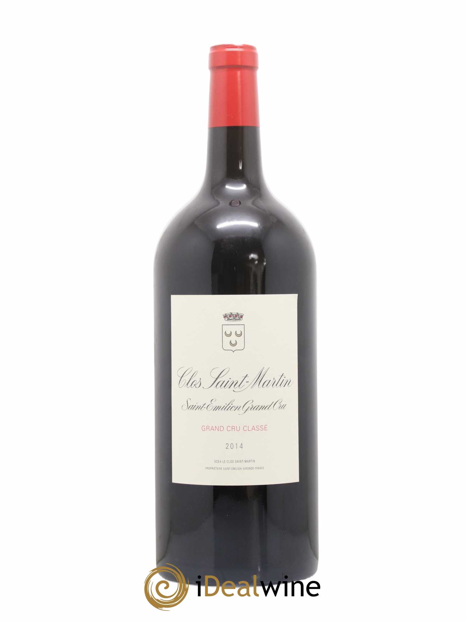 Clos Saint Martin Grand Cru Classé 2014 - Lot de 1 double magnum - 0