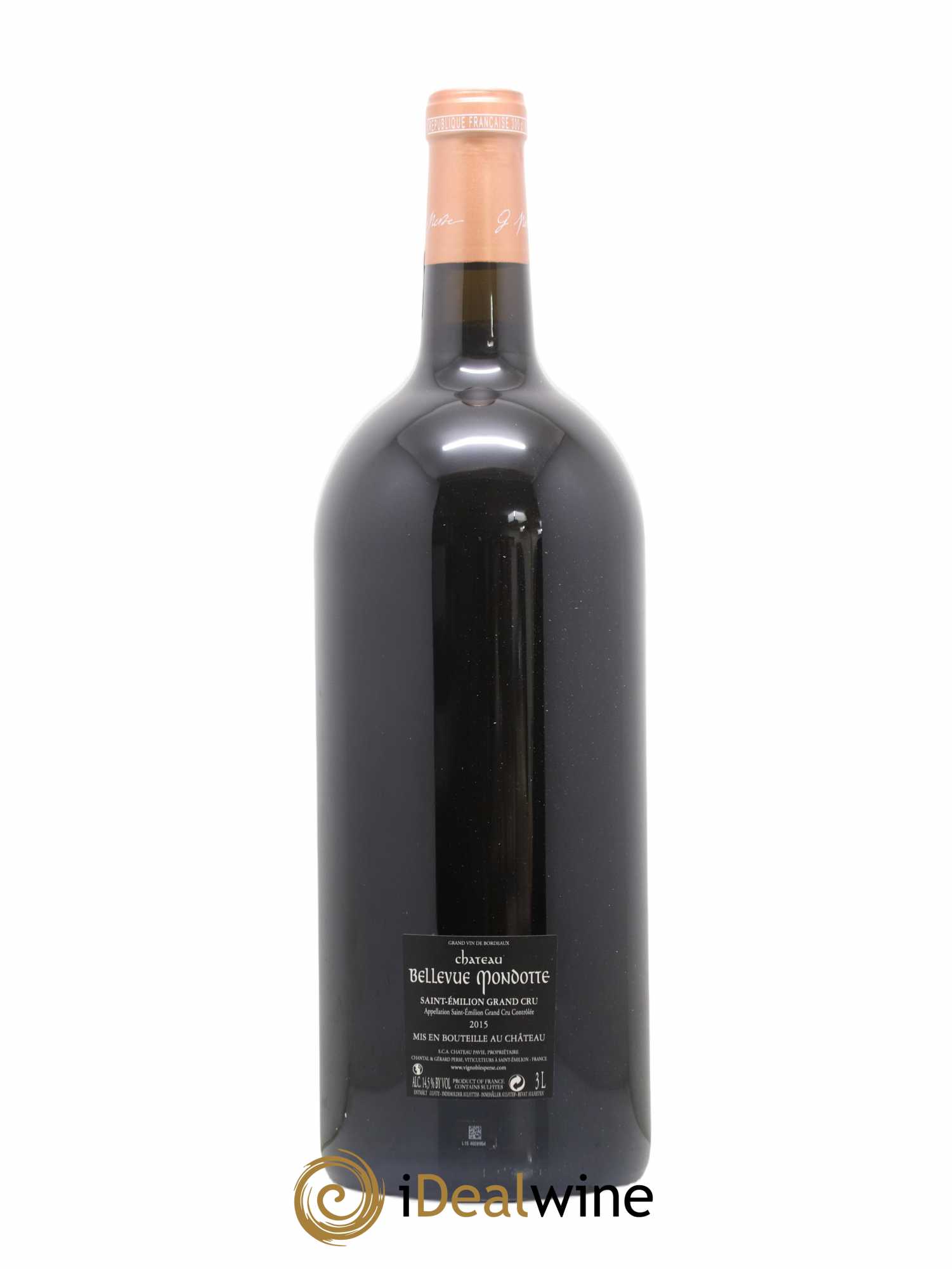 Château Bellevue Mondotte 2015 - Lot de 1 double magnum - 1