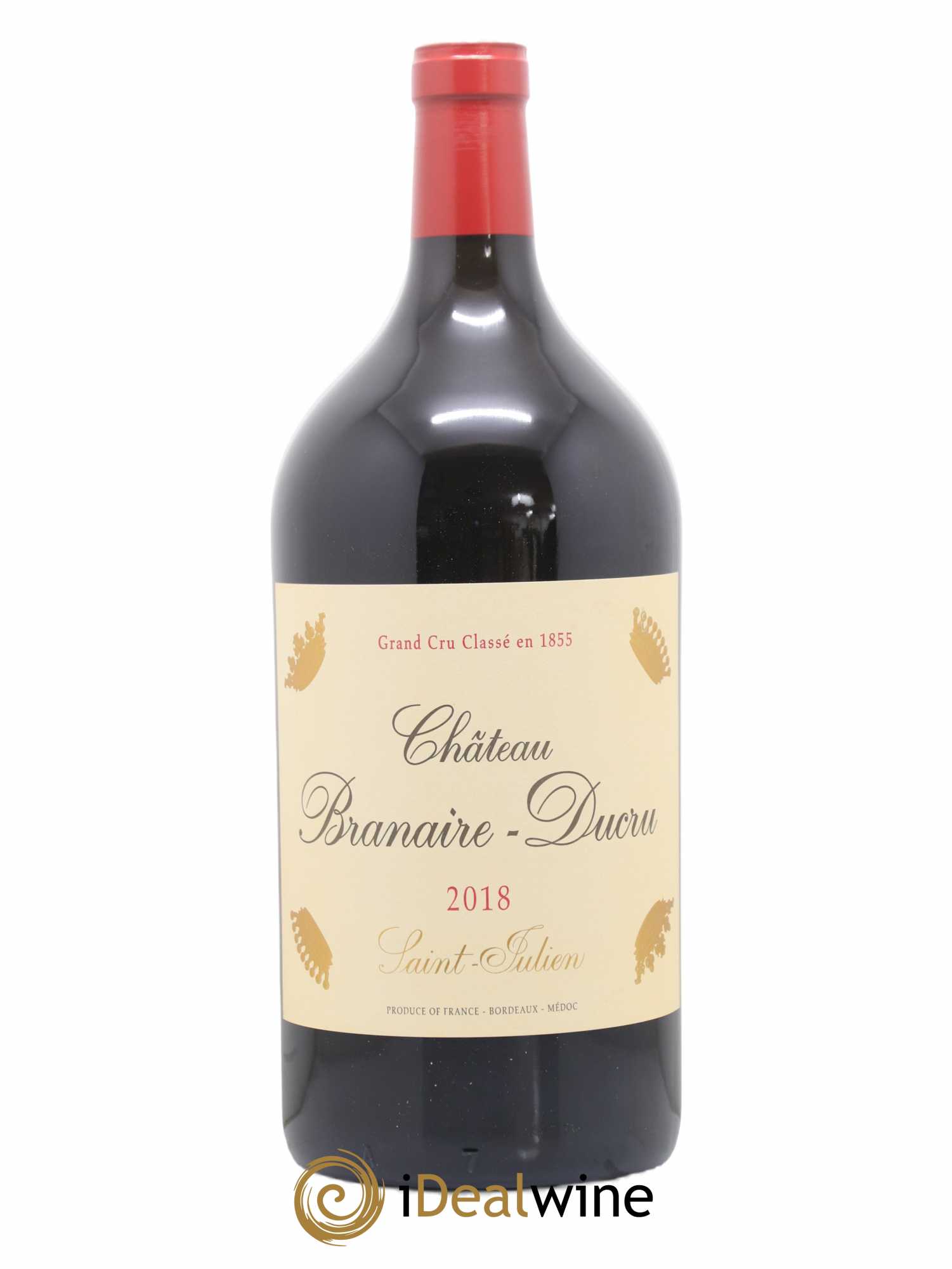 Château Branaire Ducru 4ème Grand Cru Classé 2018 - Lot de 1 double magnum - 0