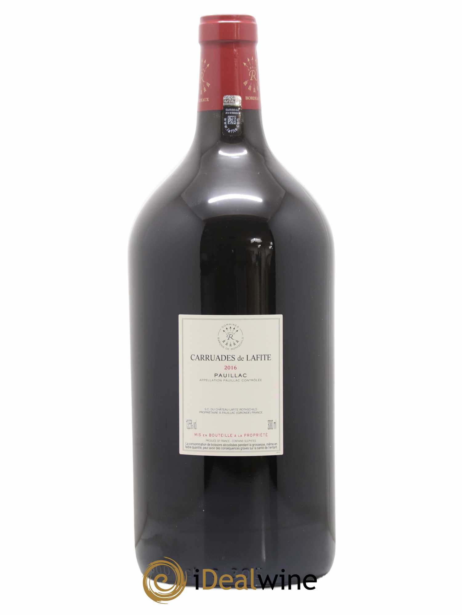 Carruades de Lafite Rothschild Second Vin 2016 - Lot de 1 double magnum - 1