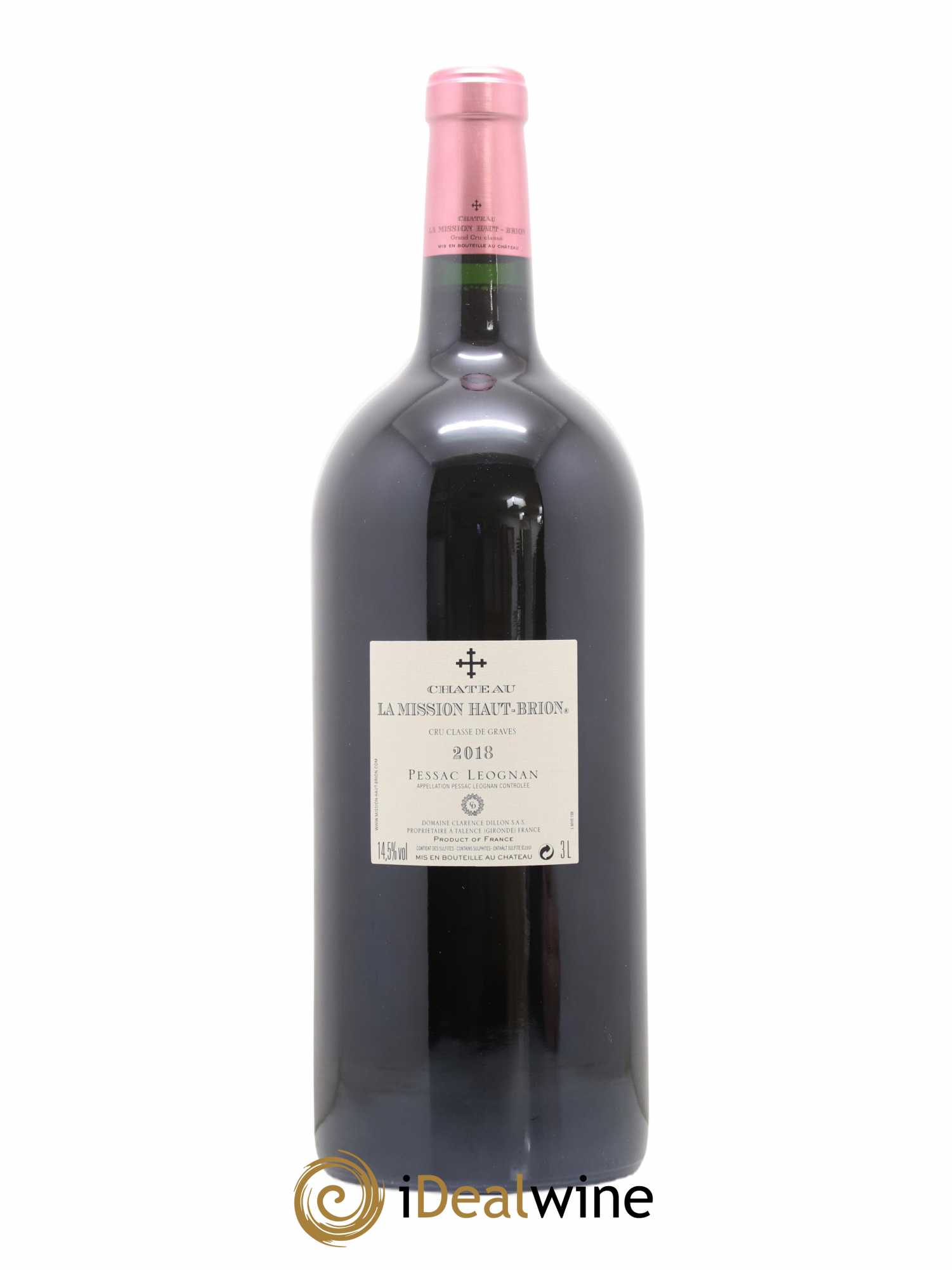 Château la Mission Haut-Brion Cru Classé de Graves 2018 - Lotto di 1 jéroboam - 1