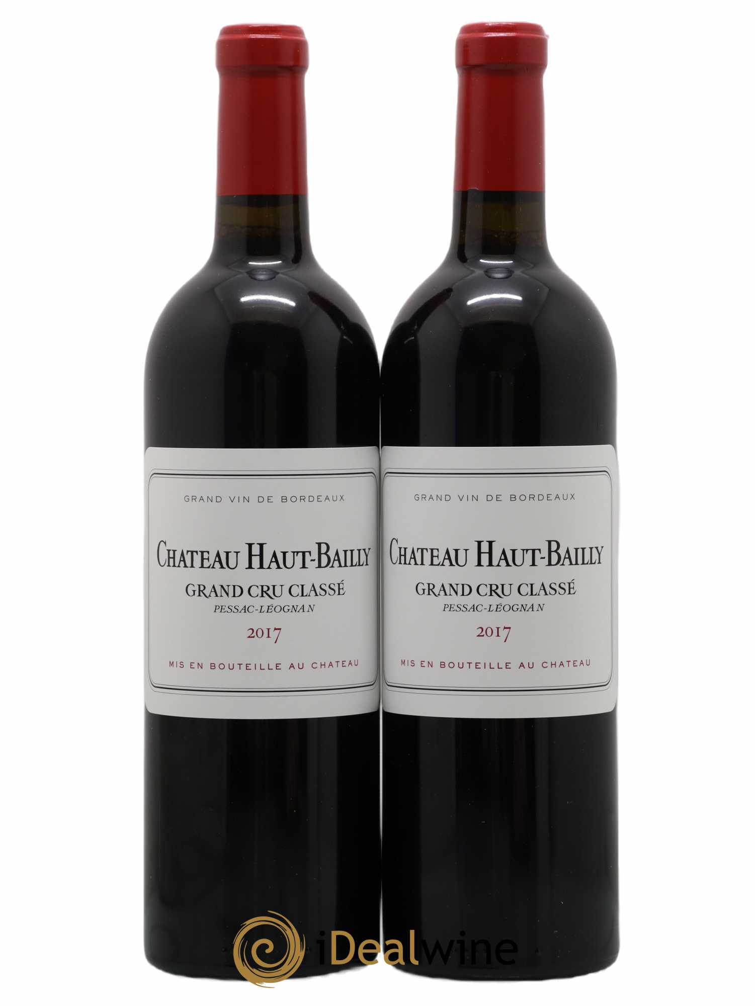 Château Haut-Bailly Cru Classé de Graves 2017 - Lot de 2 bouteilles - 0