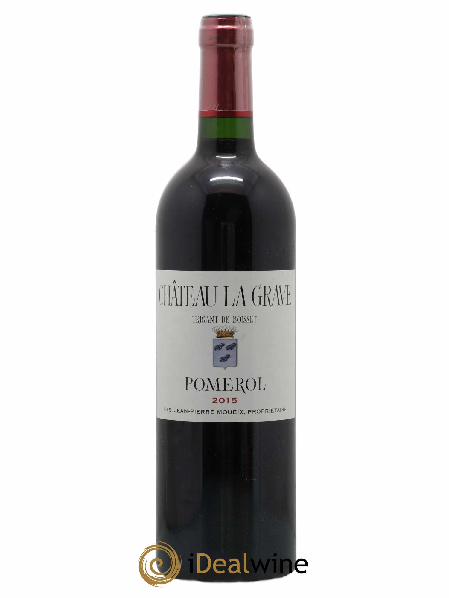 Château La Grave à Pomerol (Trigant de Boisset) 2015 - Lot de 1 bouteille - 0