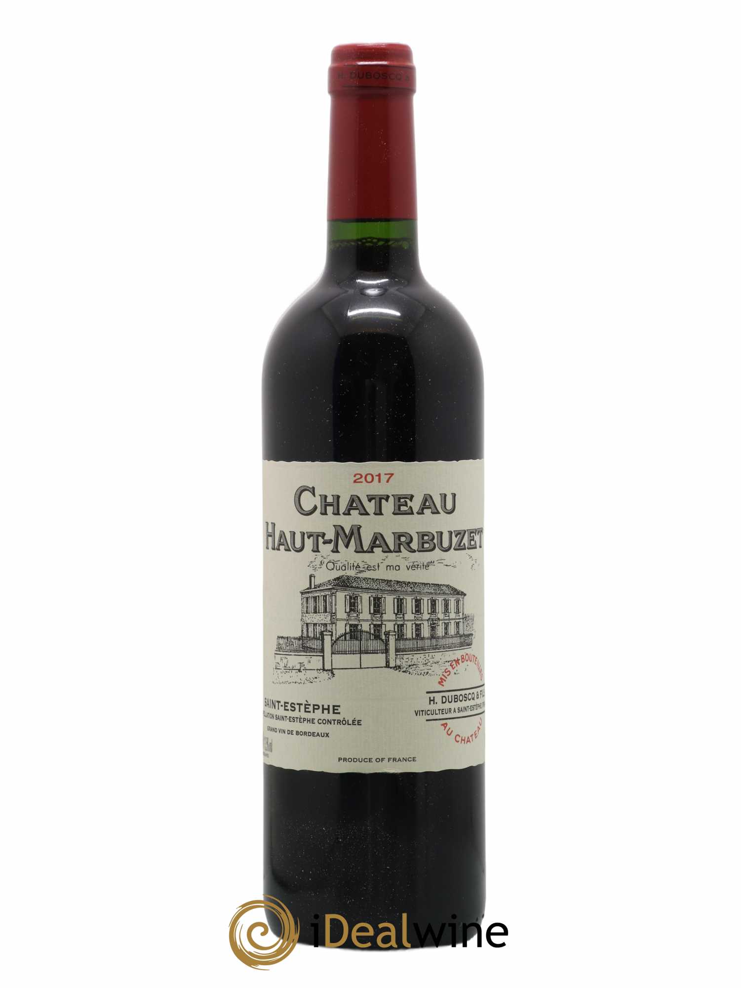 Château Haut Marbuzet 2017 - Lot de 1 bouteille - 0