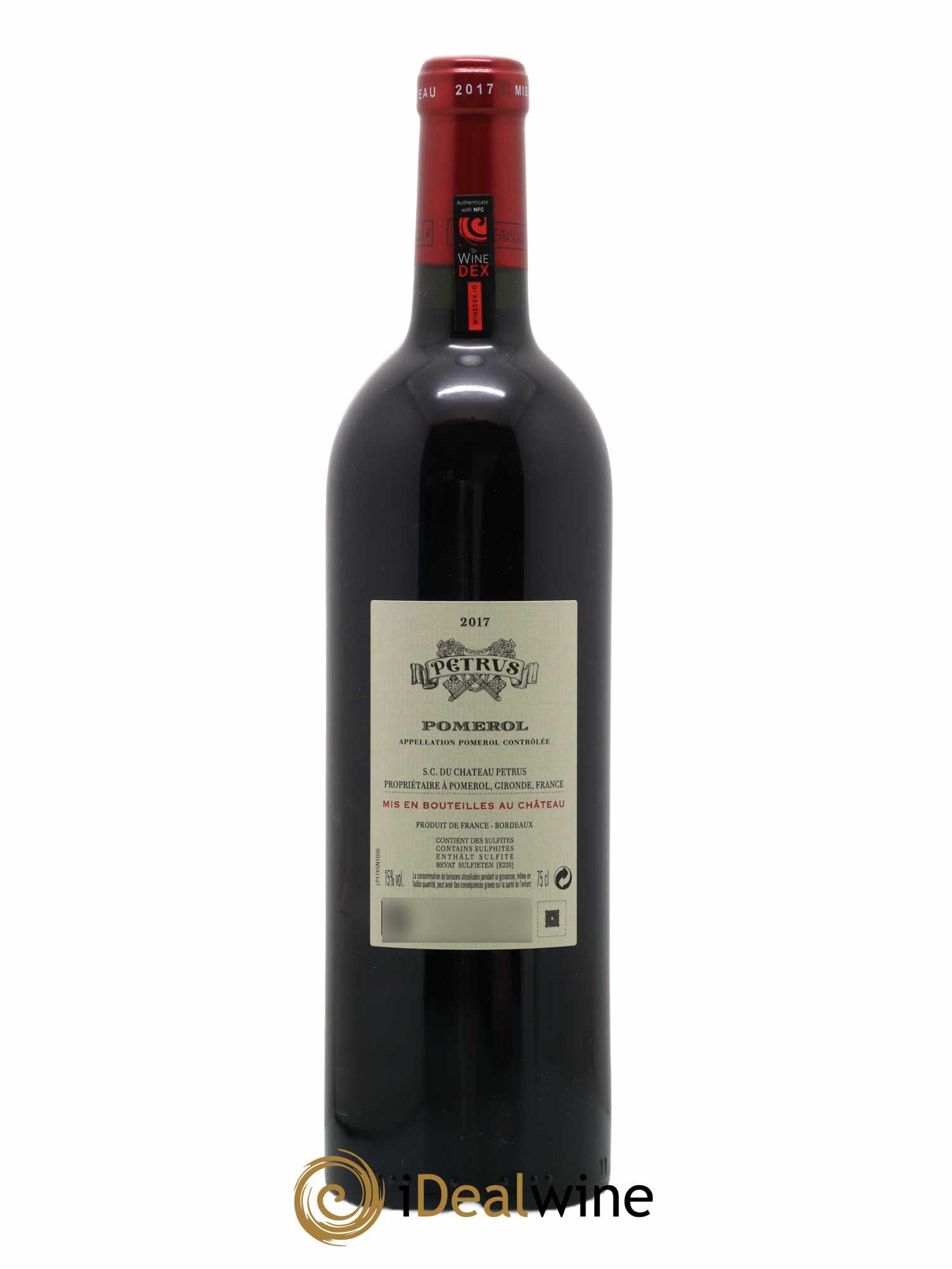 Petrus 2017 - Lot de 1 bouteille - 1