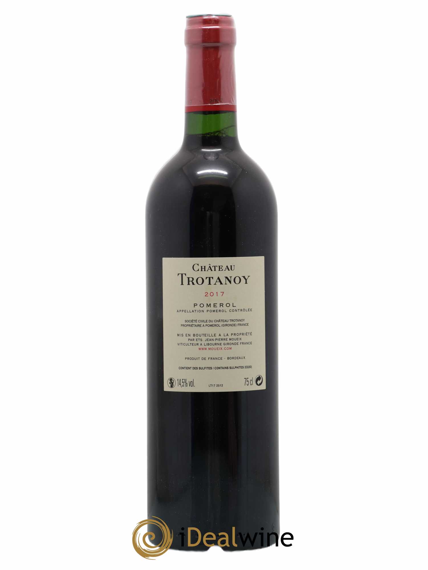 Château Trotanoy 2017 - Lot de 1 bouteille - 1