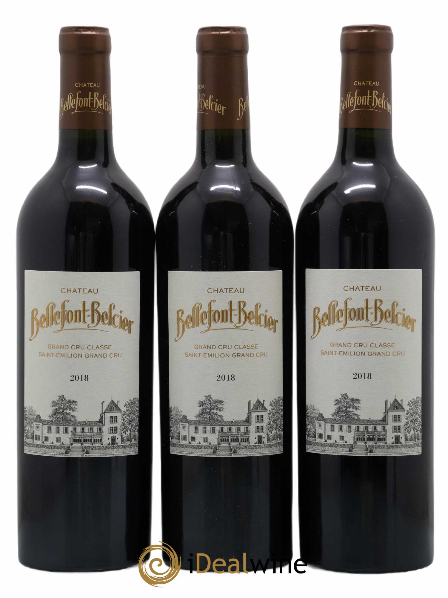 Château Bellefont-Belcier Grand Cru Classé 2018 - Lot de 6 bouteilles - 2