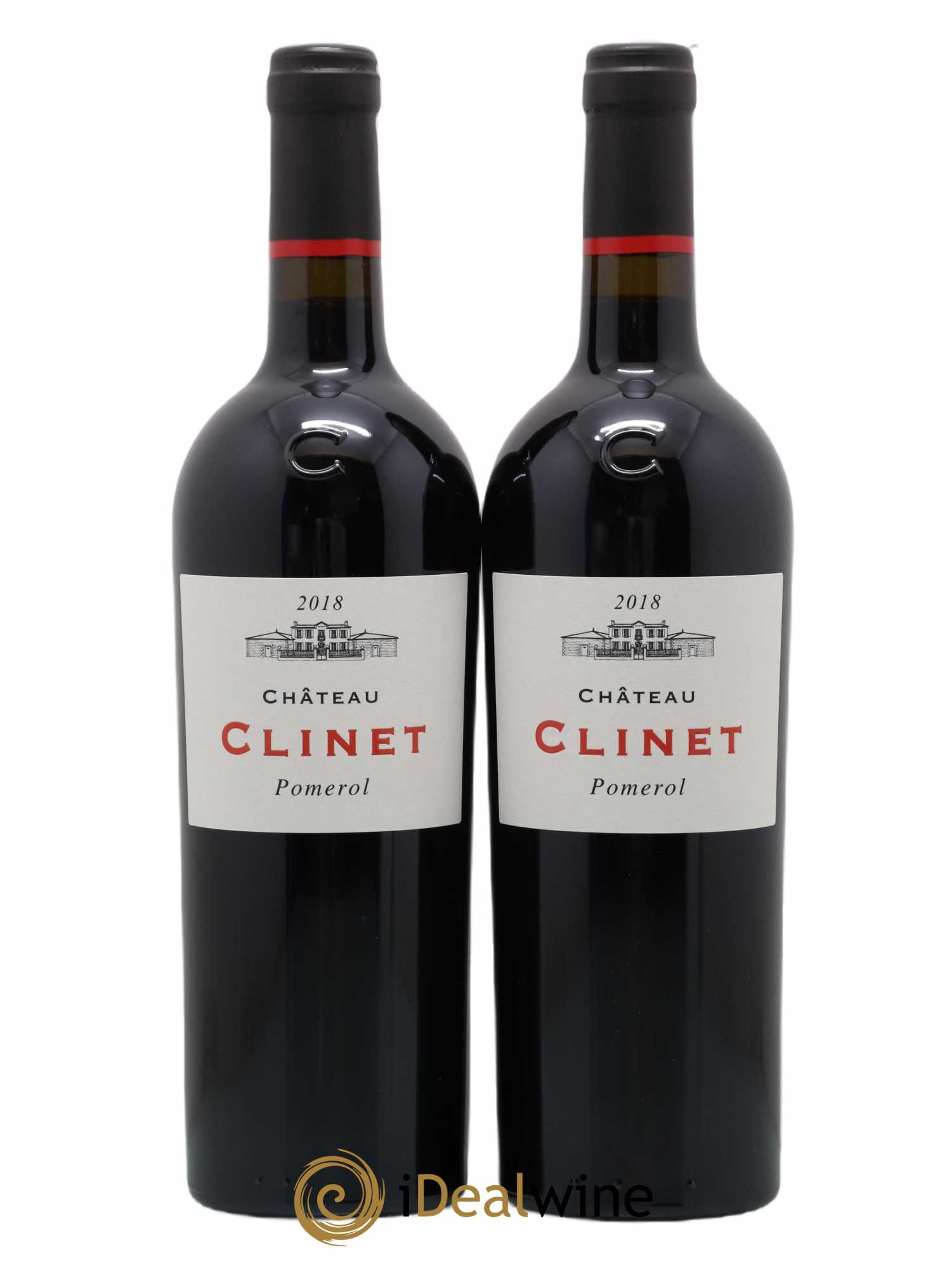 Château Clinet 2018 - Lot de 2 bouteilles - 0