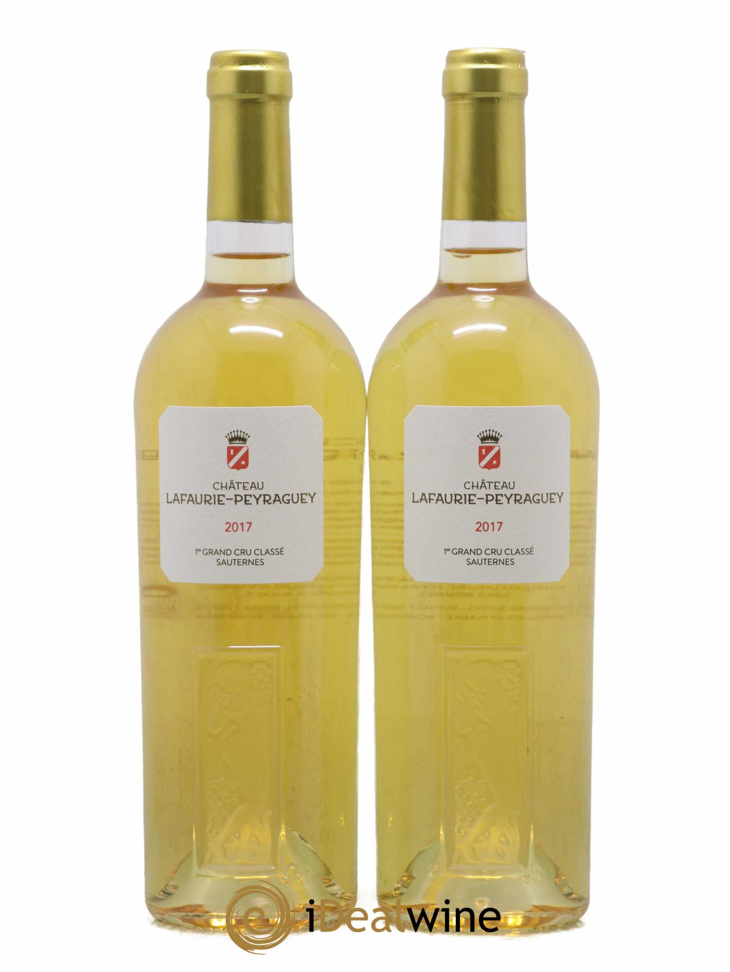 Château Lafaurie-Peyraguey 1er Grand Cru Classé 2017 - Lotto di 2 bottiglie - 0