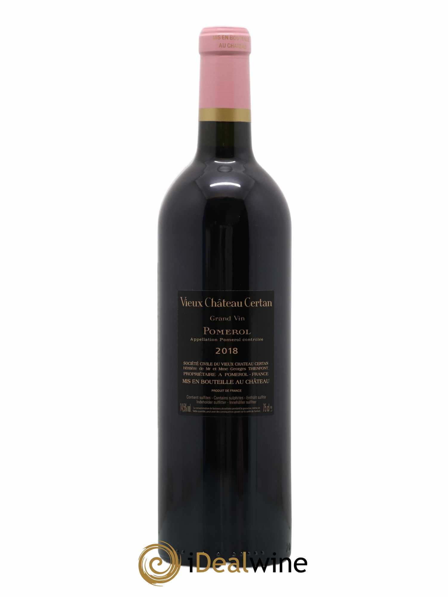 Vieux Château Certan 2018 - Lot de 1 bouteille - 1