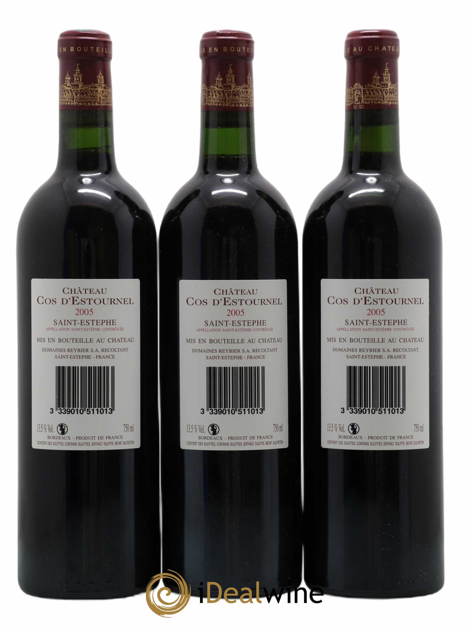 Cos d'Estournel 2ème Grand Cru Classé 2005 - Lot de 6 bouteilles - 2