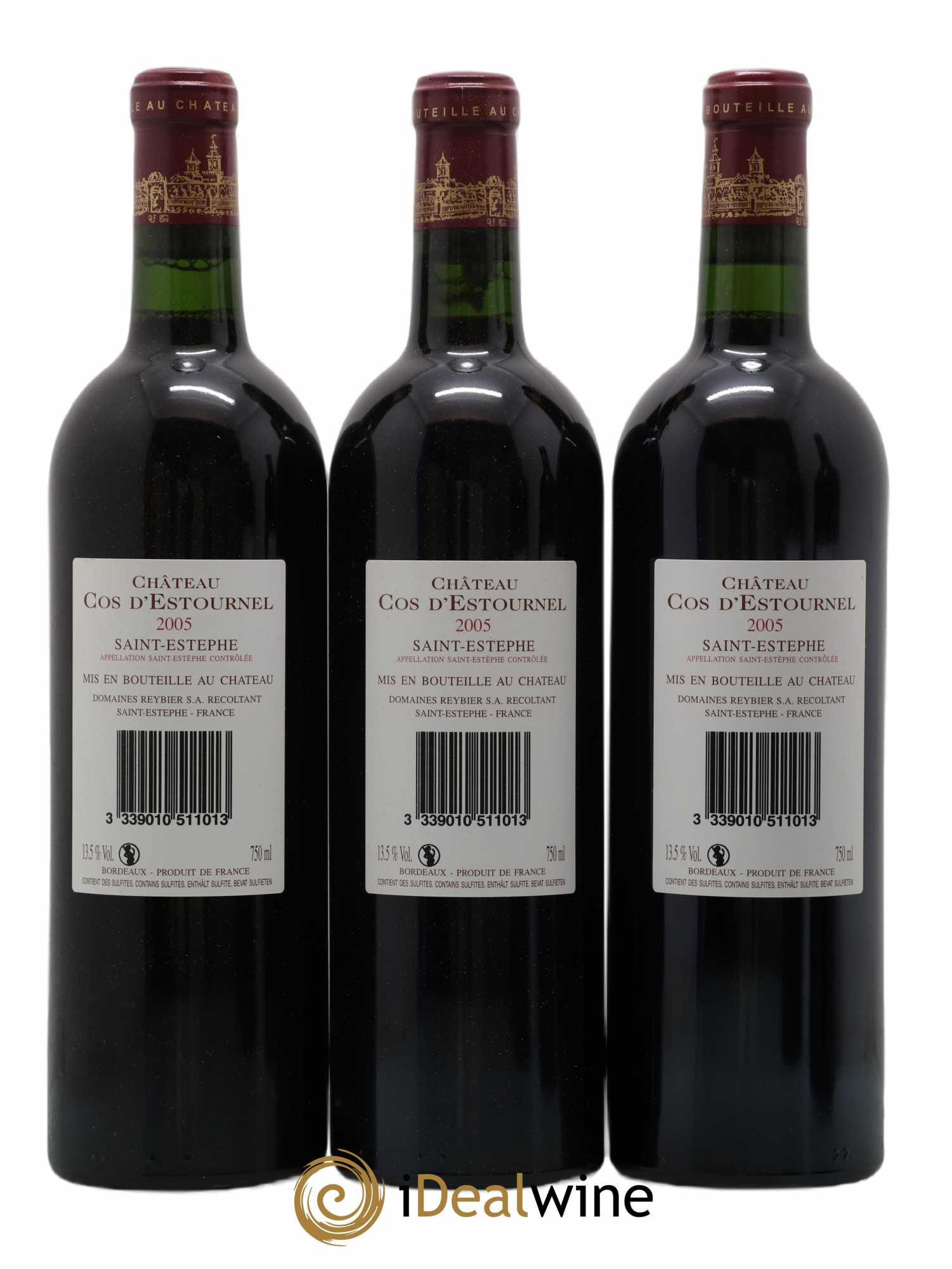 Cos d'Estournel 2ème Grand Cru Classé 2005 - Lot de 6 bouteilles - 4