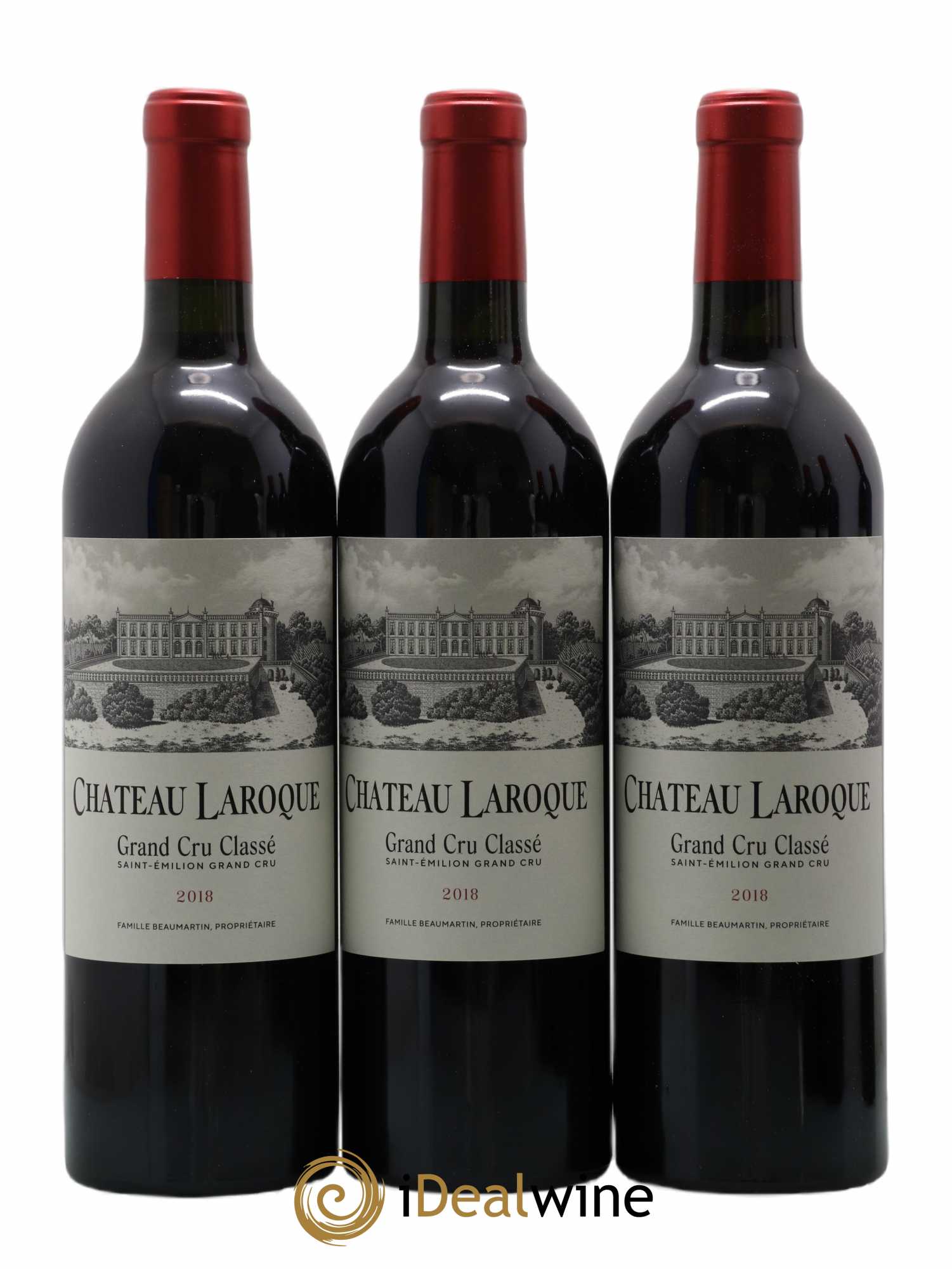 Château Laroque Grand Cru Classé 2018 - Lot de 6 bouteilles - 1
