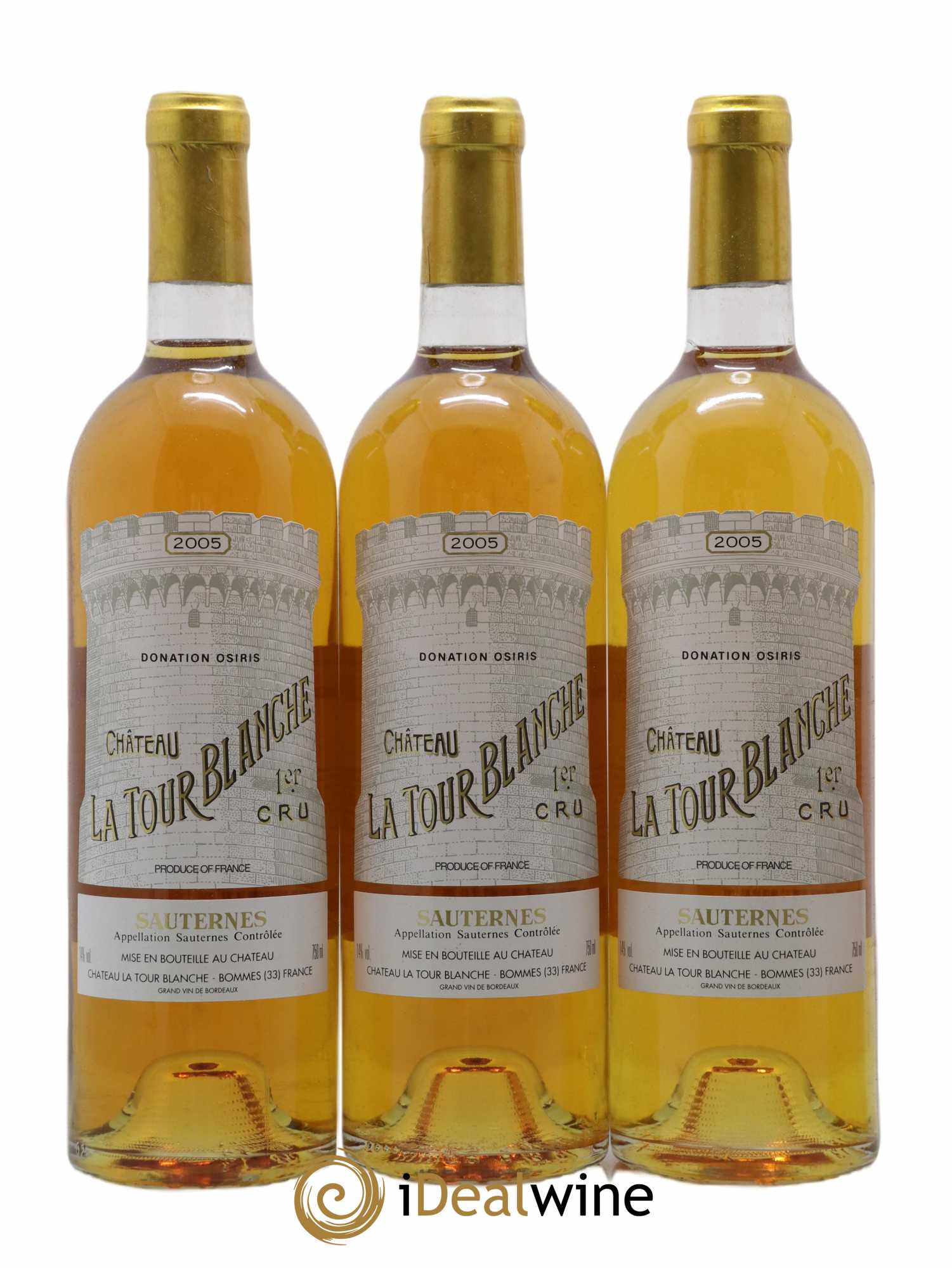 Château la Tour Blanche 1er Grand Cru Classé 2005 - Lot de 6 bouteilles - 1