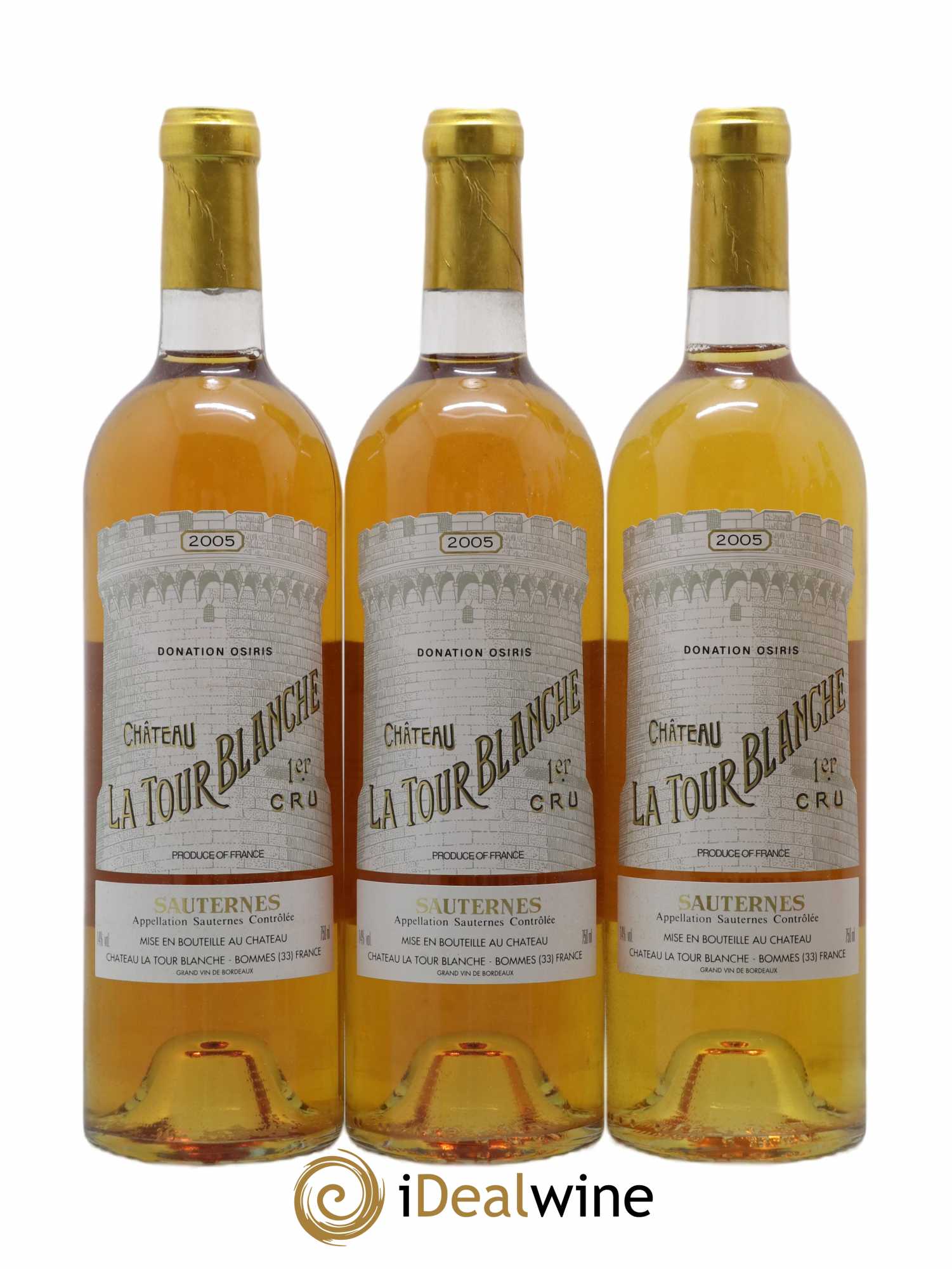Château la Tour Blanche 1er Grand Cru Classé 2005 - Lot de 6 bouteilles - 2