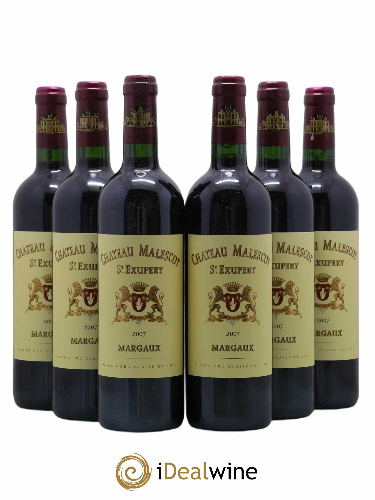 Château Malescot Saint-Exupéry 3ème Grand Cru Classé 2007 - Lot de 6 bouteilles - 0