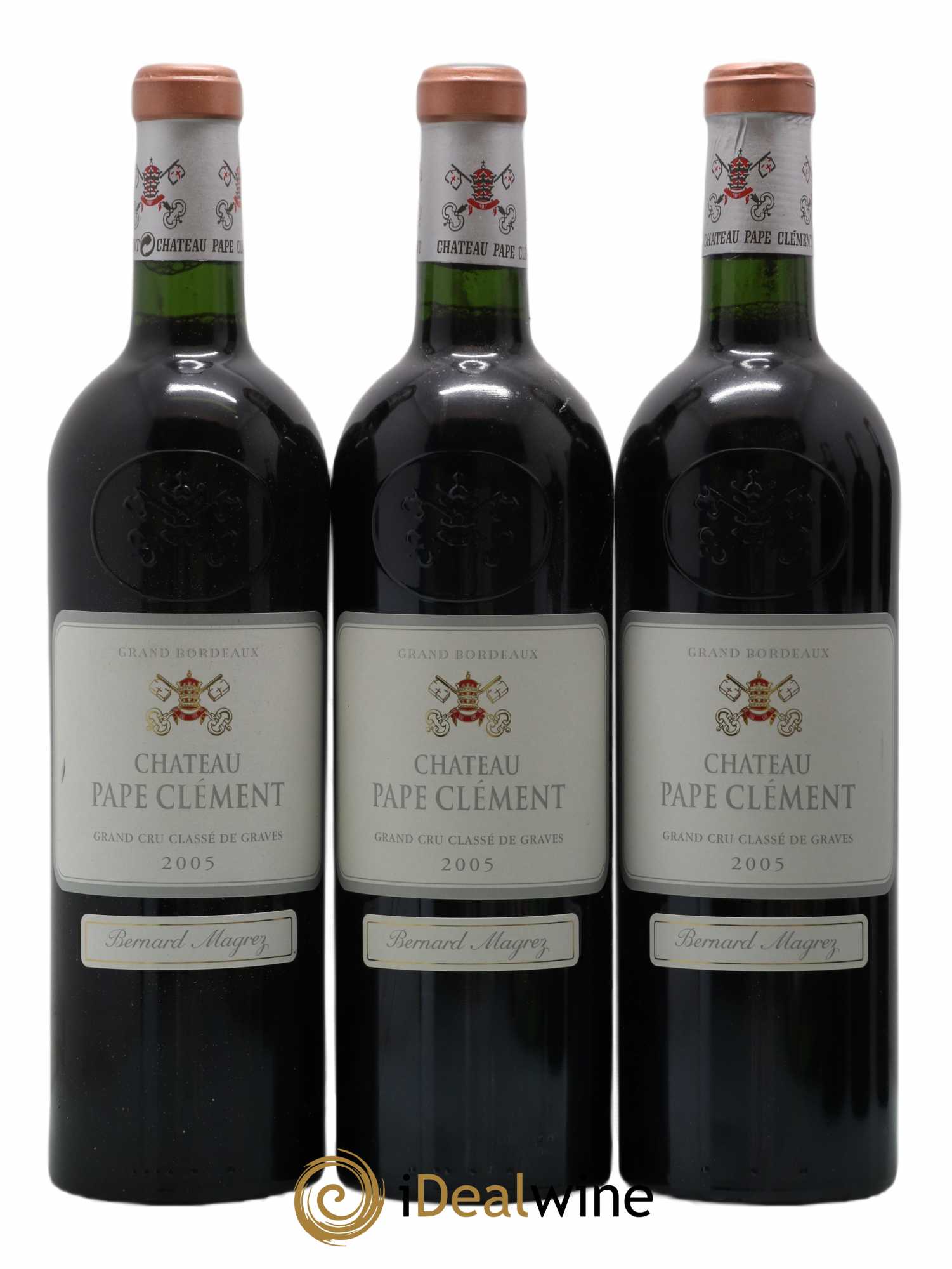 Château Pape Clément Cru Classé de Graves 2005 - Lot de 6 bouteilles - 1