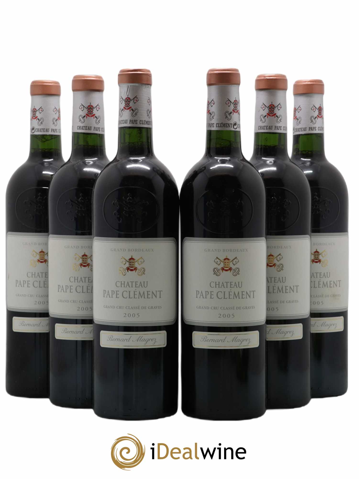 Château Pape Clément Cru Classé de Graves 2005 - Lot de 6 bouteilles - 0