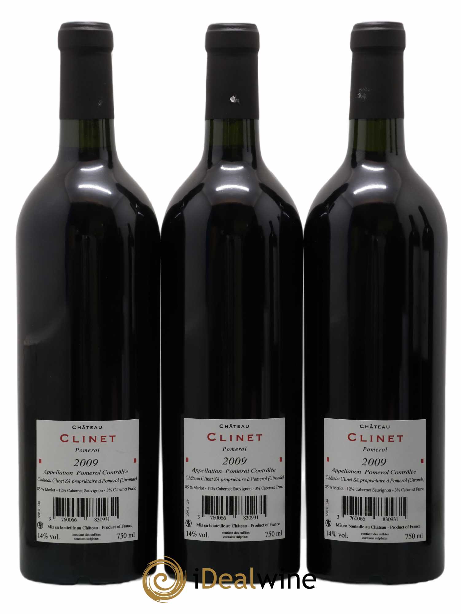 Château Clinet 2009 - Posten von 6 Flaschen - 4