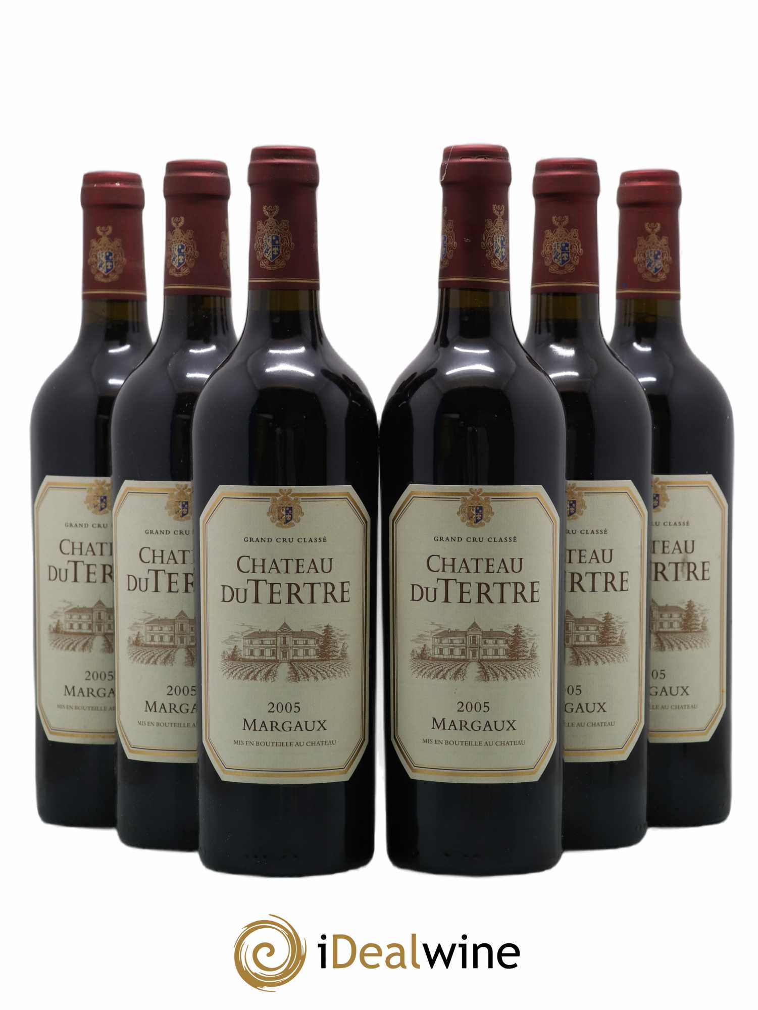 Château du Tertre 5ème Grand Cru Classé 2005 - Lot de 6 bouteilles - 0